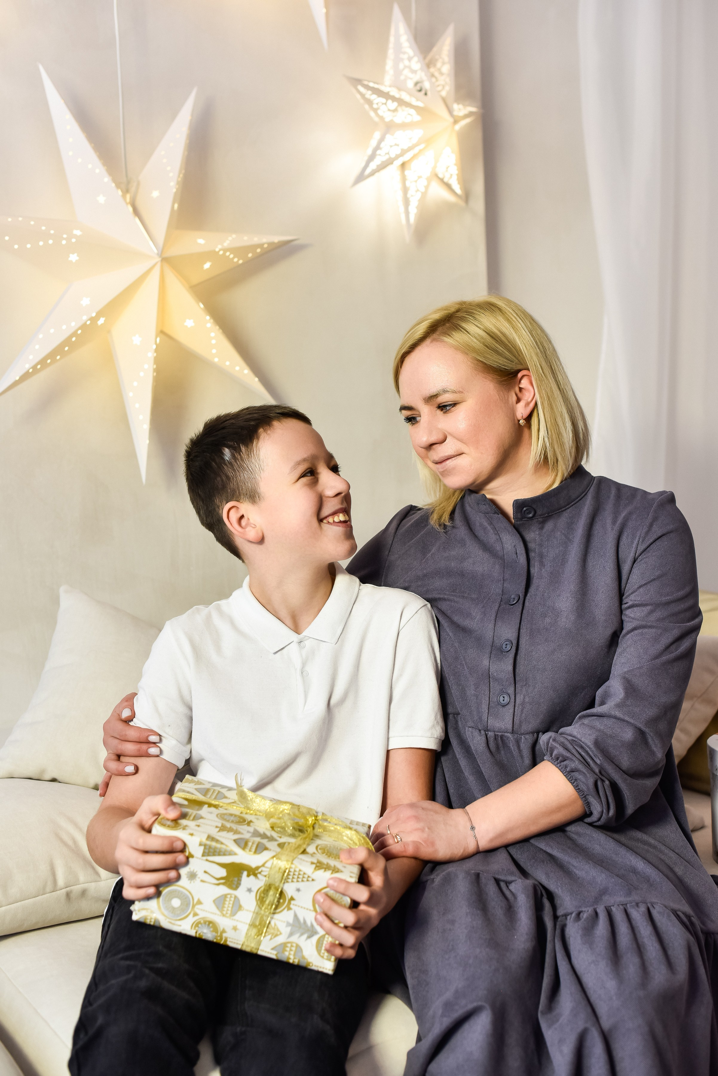 Юля с сыночком