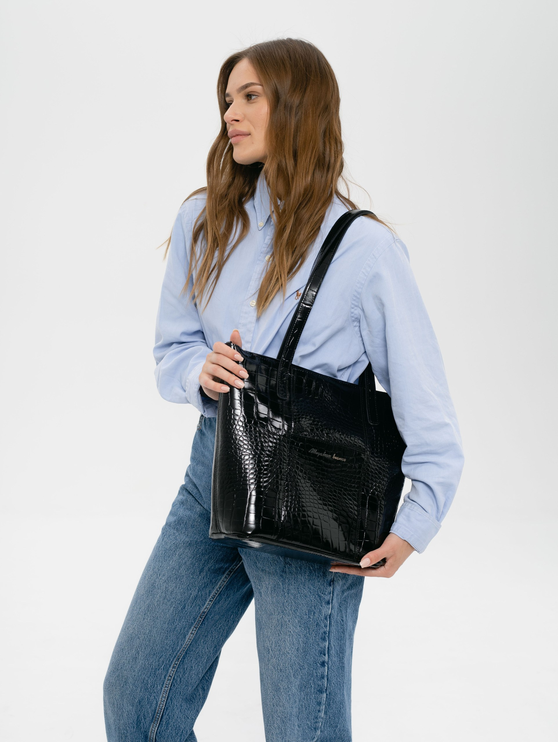 Модель 3Ш. Бренд Alligatore Biaco — это изящные изделия из натуральной кожи