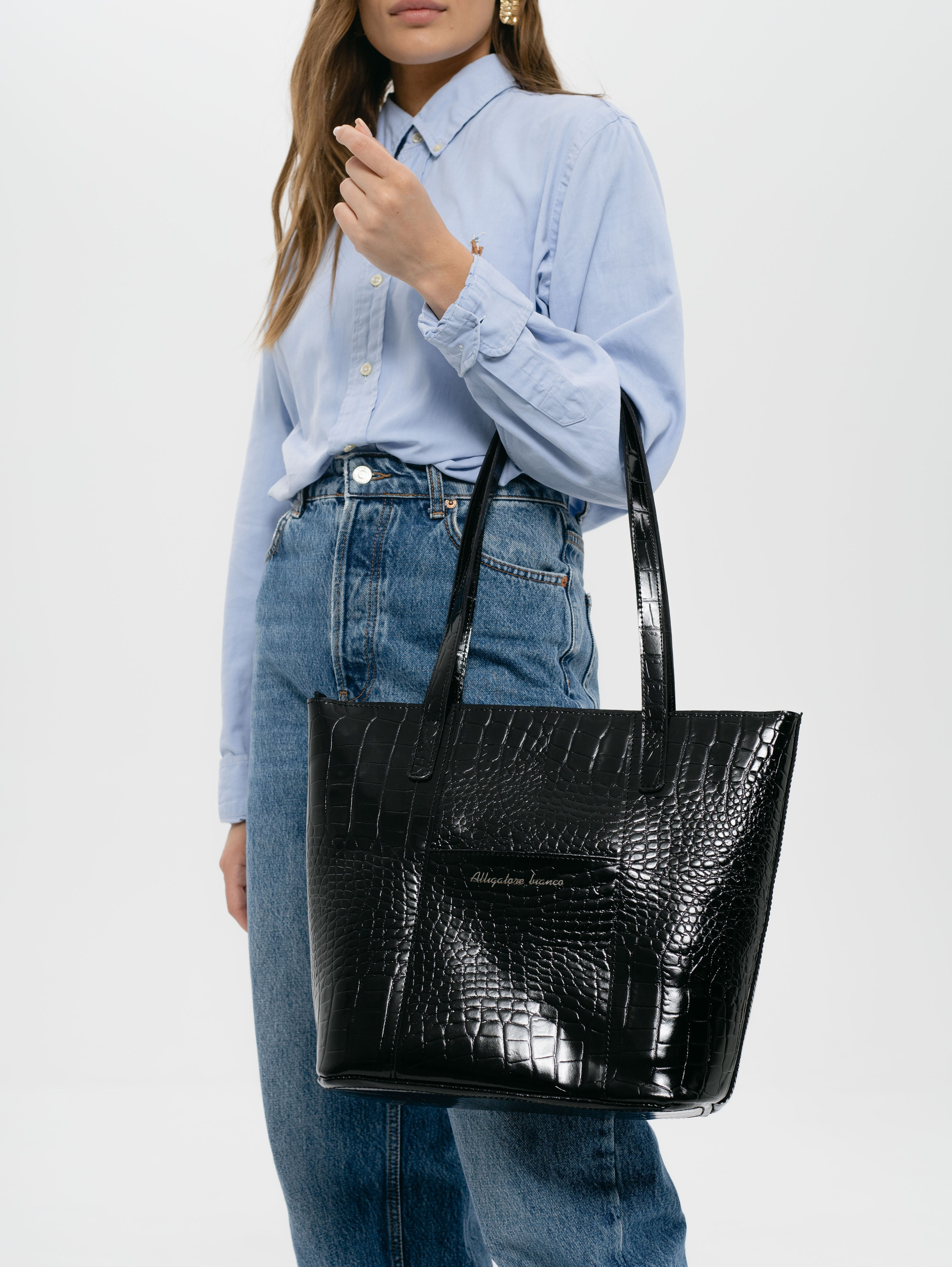 Модель 3Ш. Бренд Alligatore Biaco — это изящные изделия из натуральной кожи