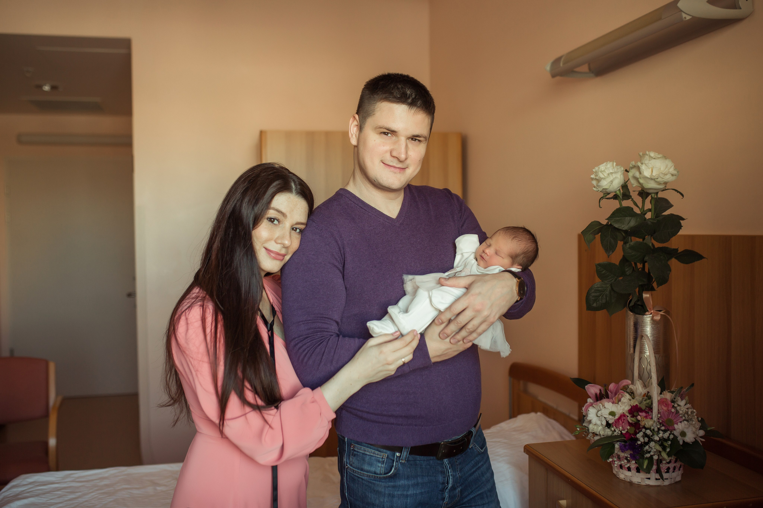 Выписка Милаши. Фотограф на Крещение, семейный фотограф в Москве