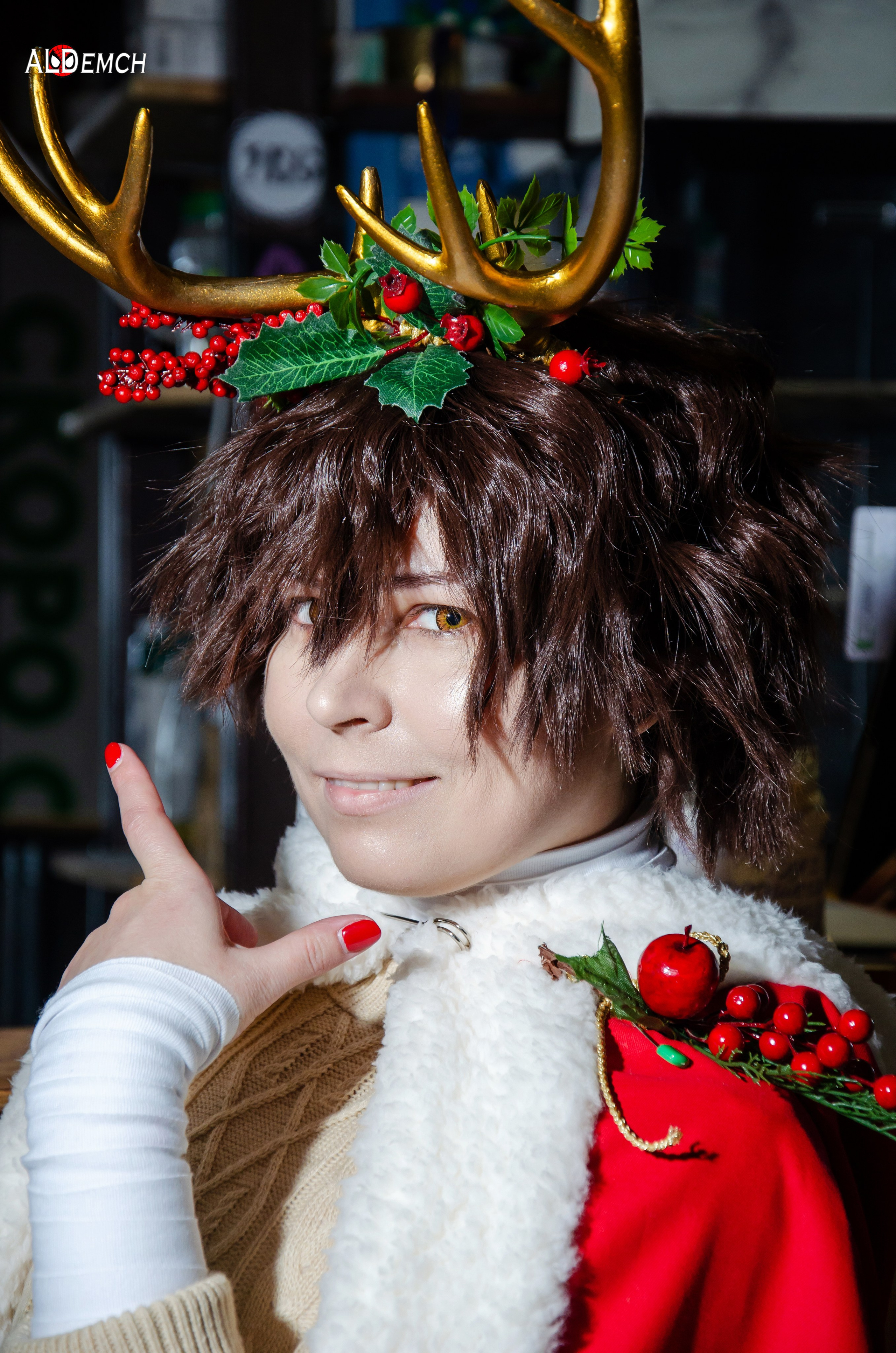 Новогодняя фотосессия в студии семейная в Москве и Дмитрове