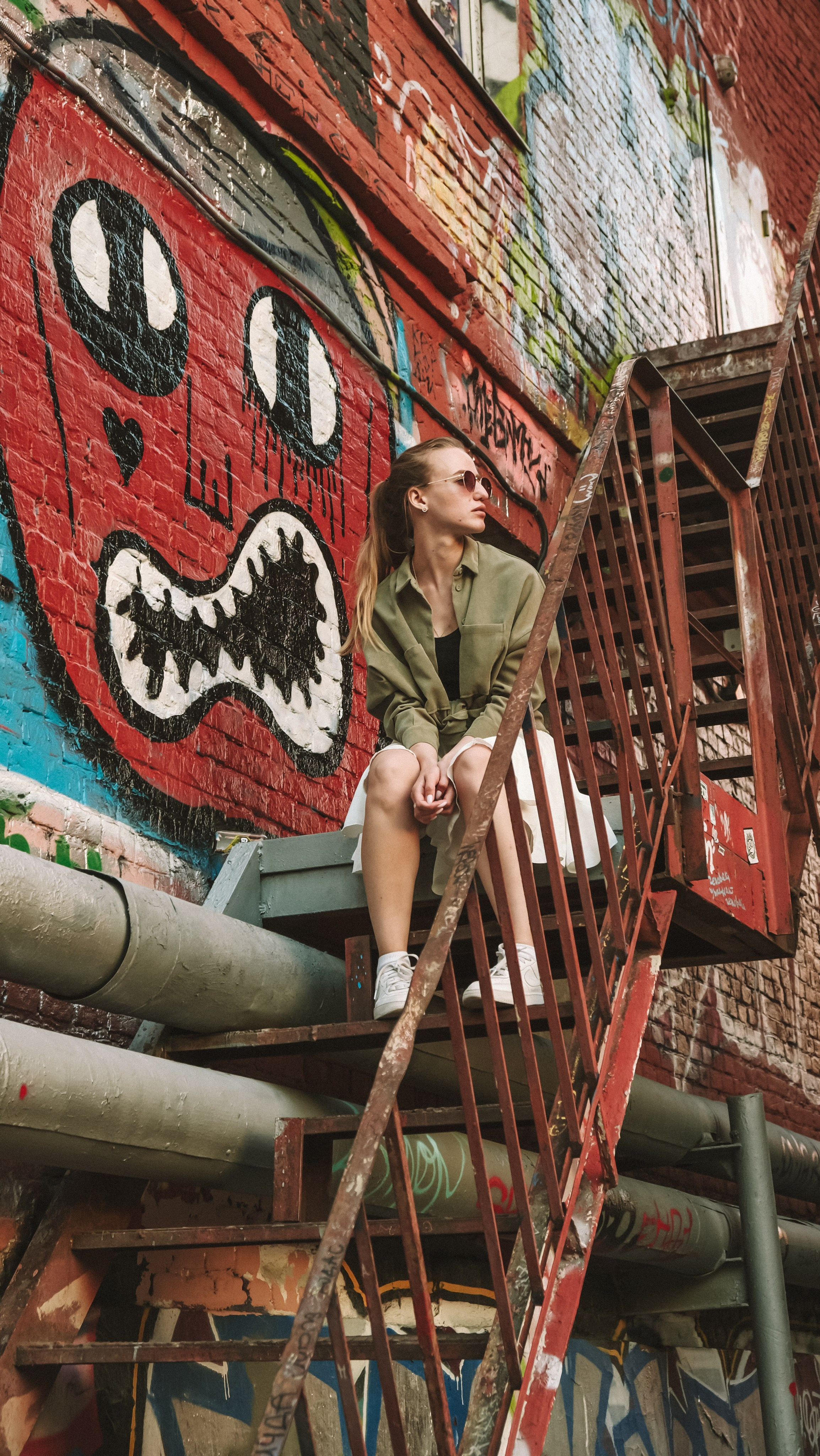 Даша. Прогулка по дворикам Мясницкой. Портретный фотограф в Москве Ирина Ортега