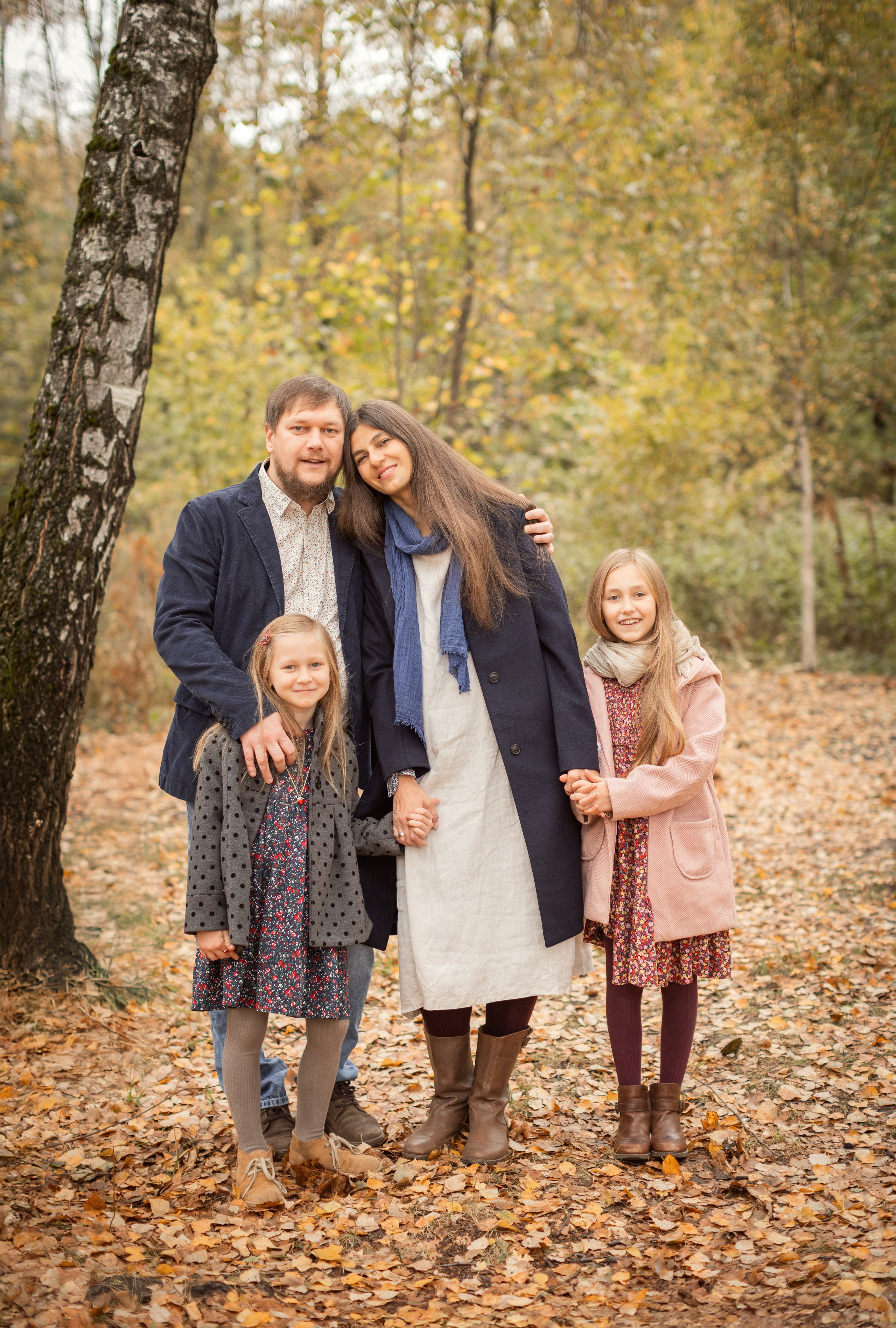 Осенняя прогулка. Детский и семейный фотограф Зоя Павкина