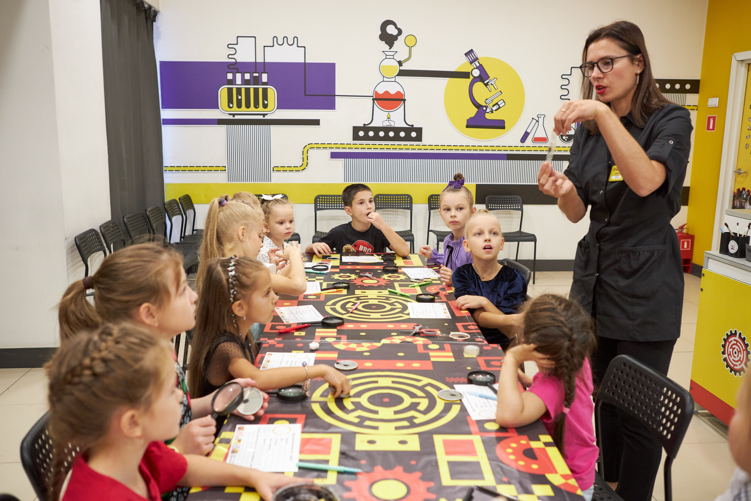 День рождения Стефании. Фото из Парка чудес Галилео