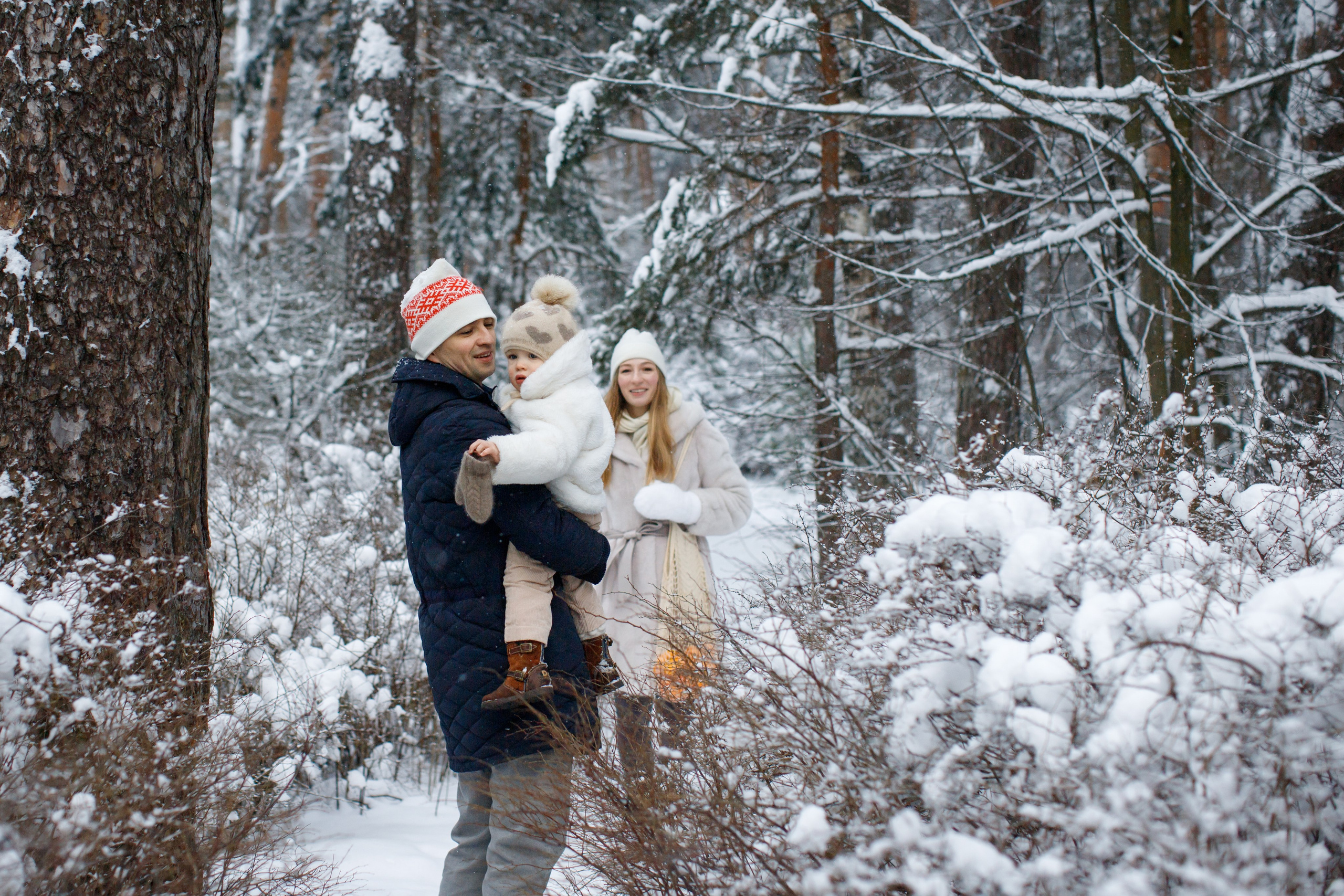 Зимние объятия. Детский и семейный фотограф Мария Киселёва. Москва