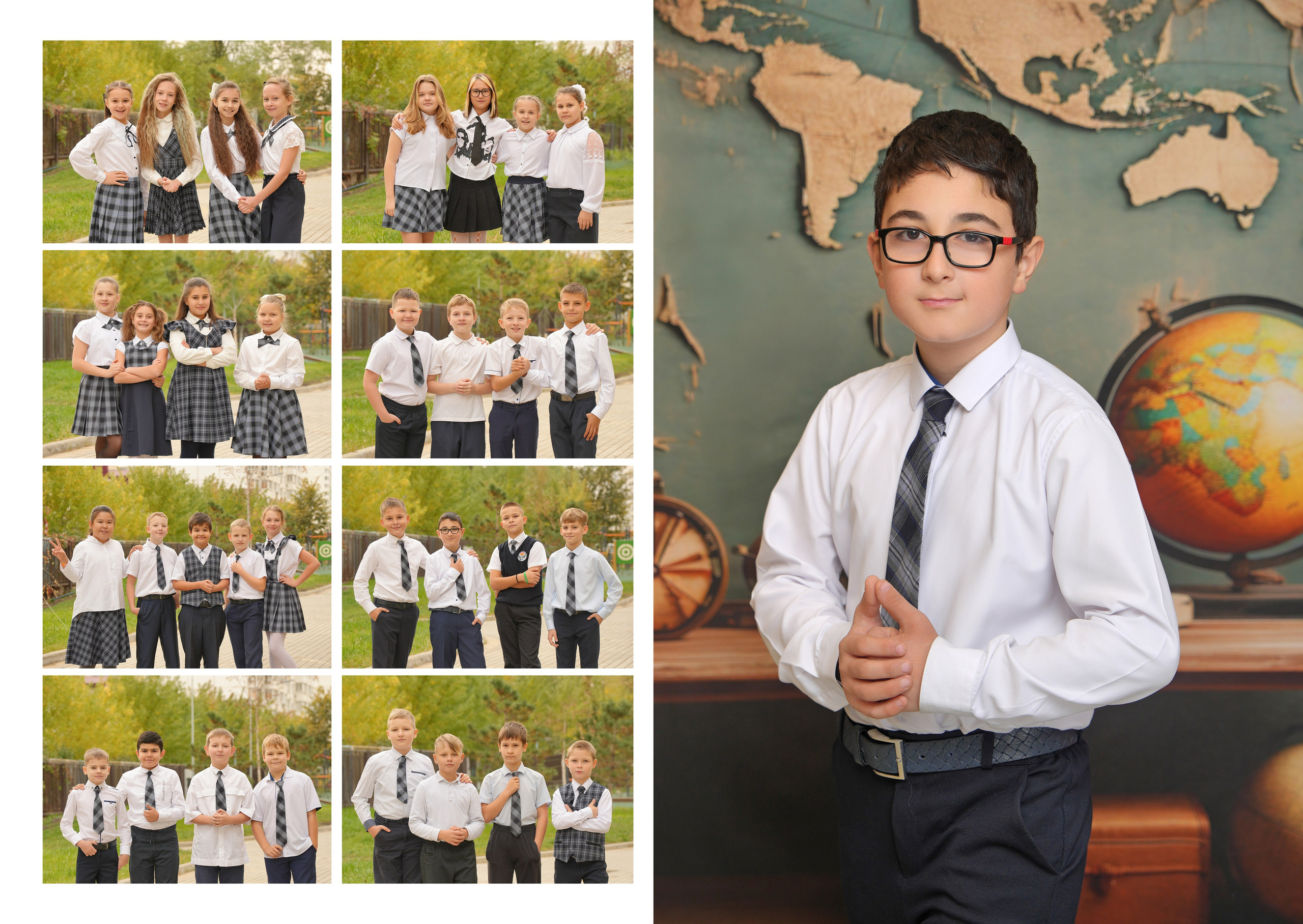 ШКОЛА 104 ф — 4 «И» класс. Красивый выпускной альбом в Краснодаре