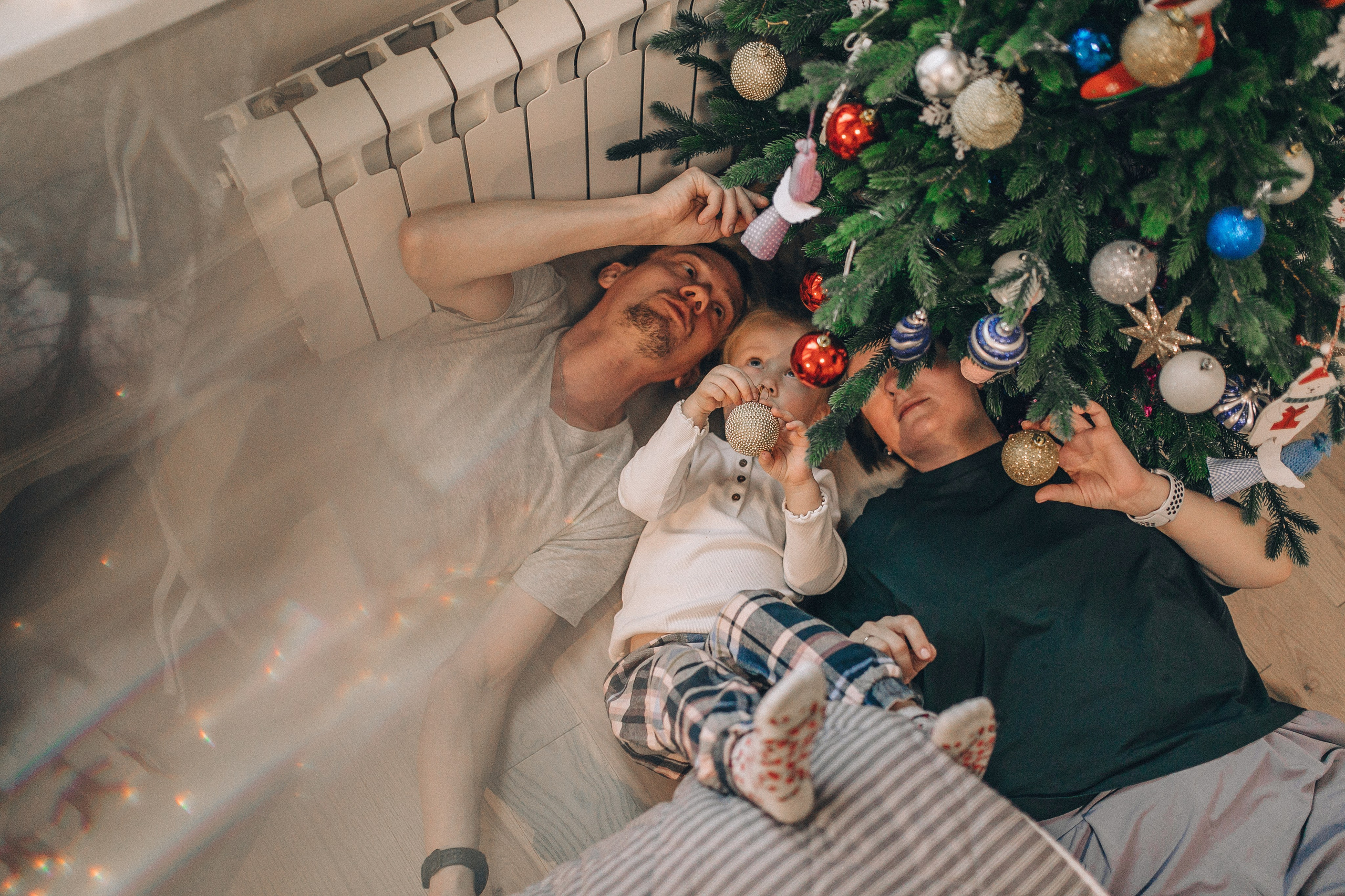 Новогодняя домашняя фотосъемка. Фотограф Лебедева Наталья