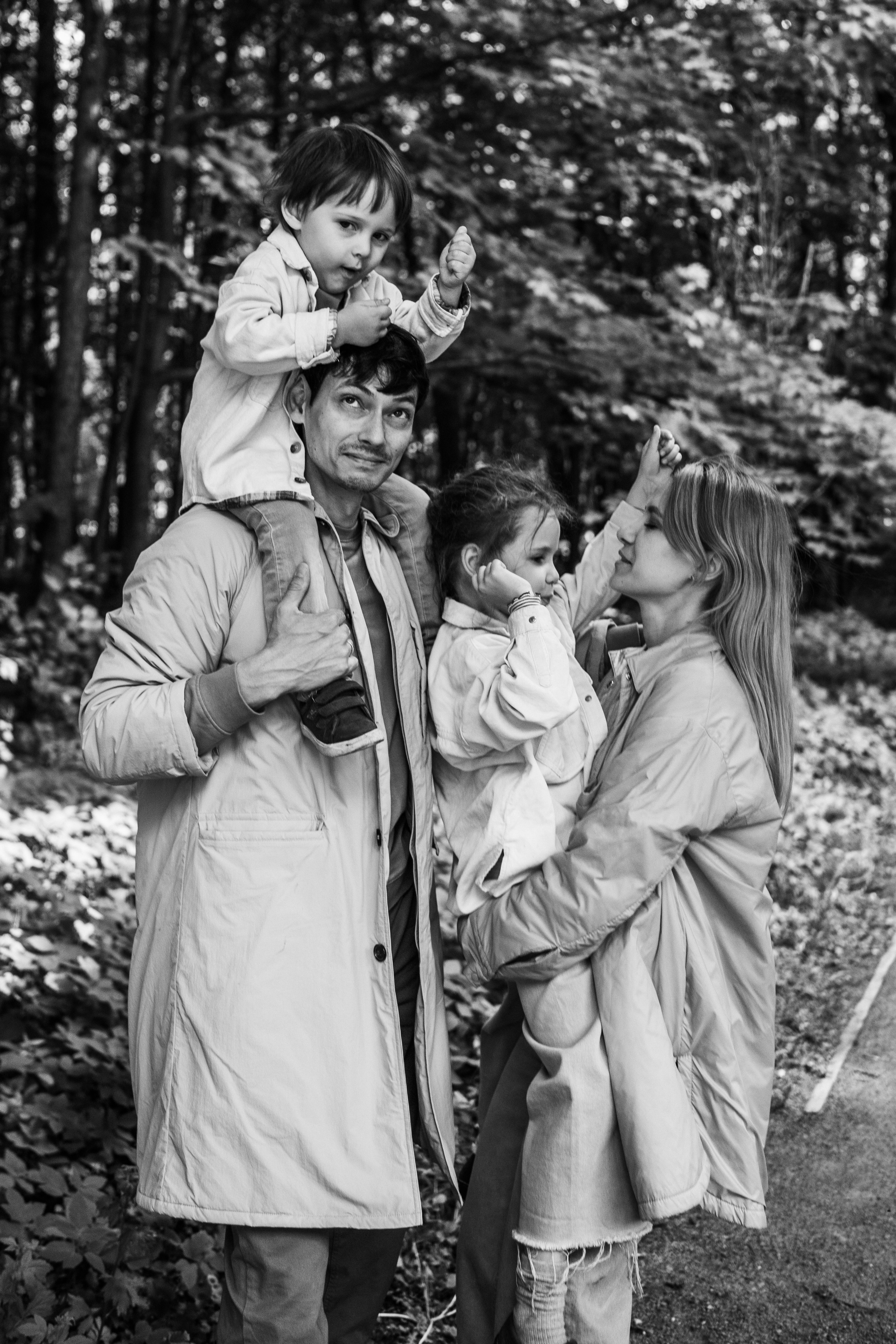 Прогулка в парке. Семейный фотограф в Москве и Подмосковье Иванова Нина