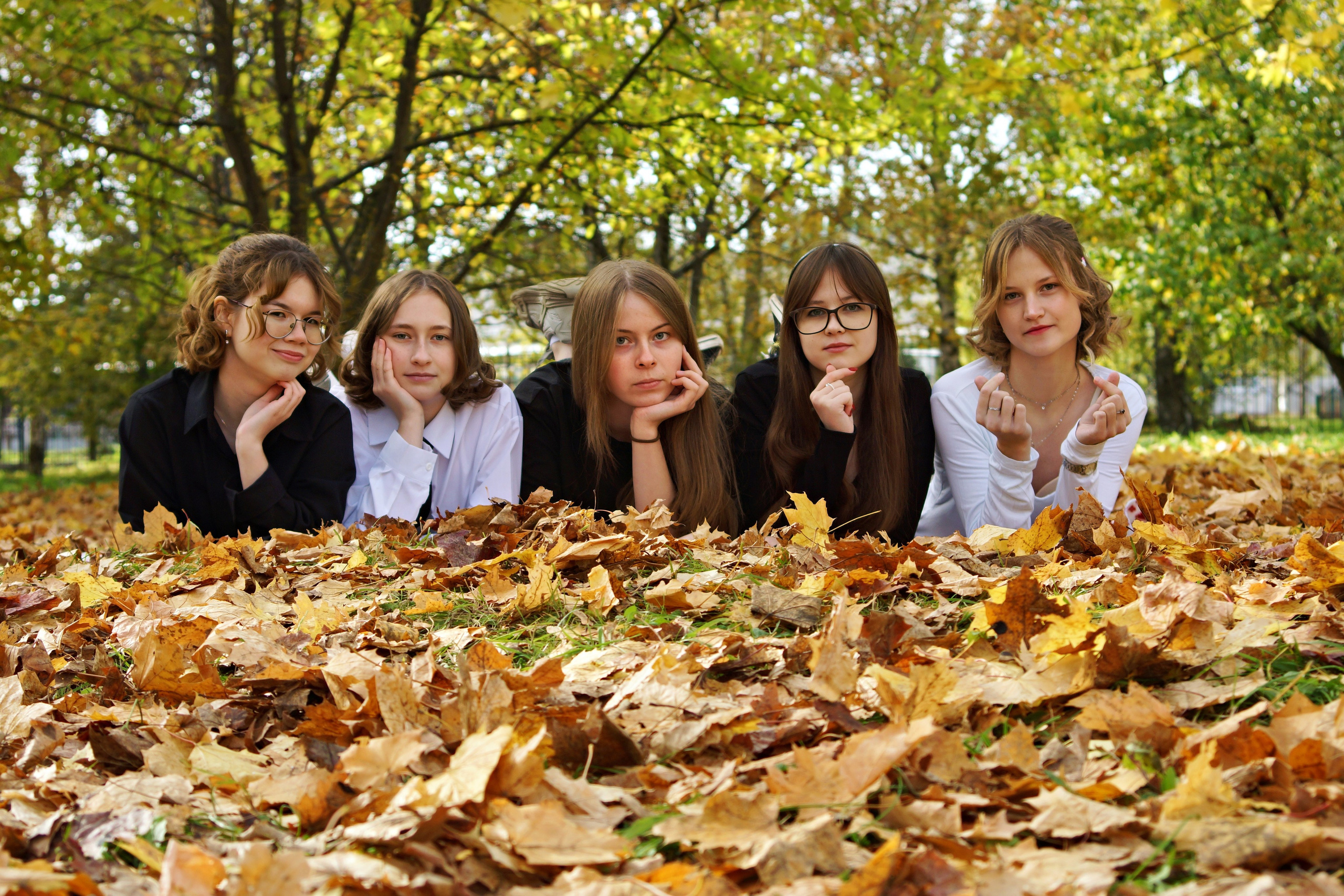 Осенняя фотосессия в школе г. Йошкар-Ола