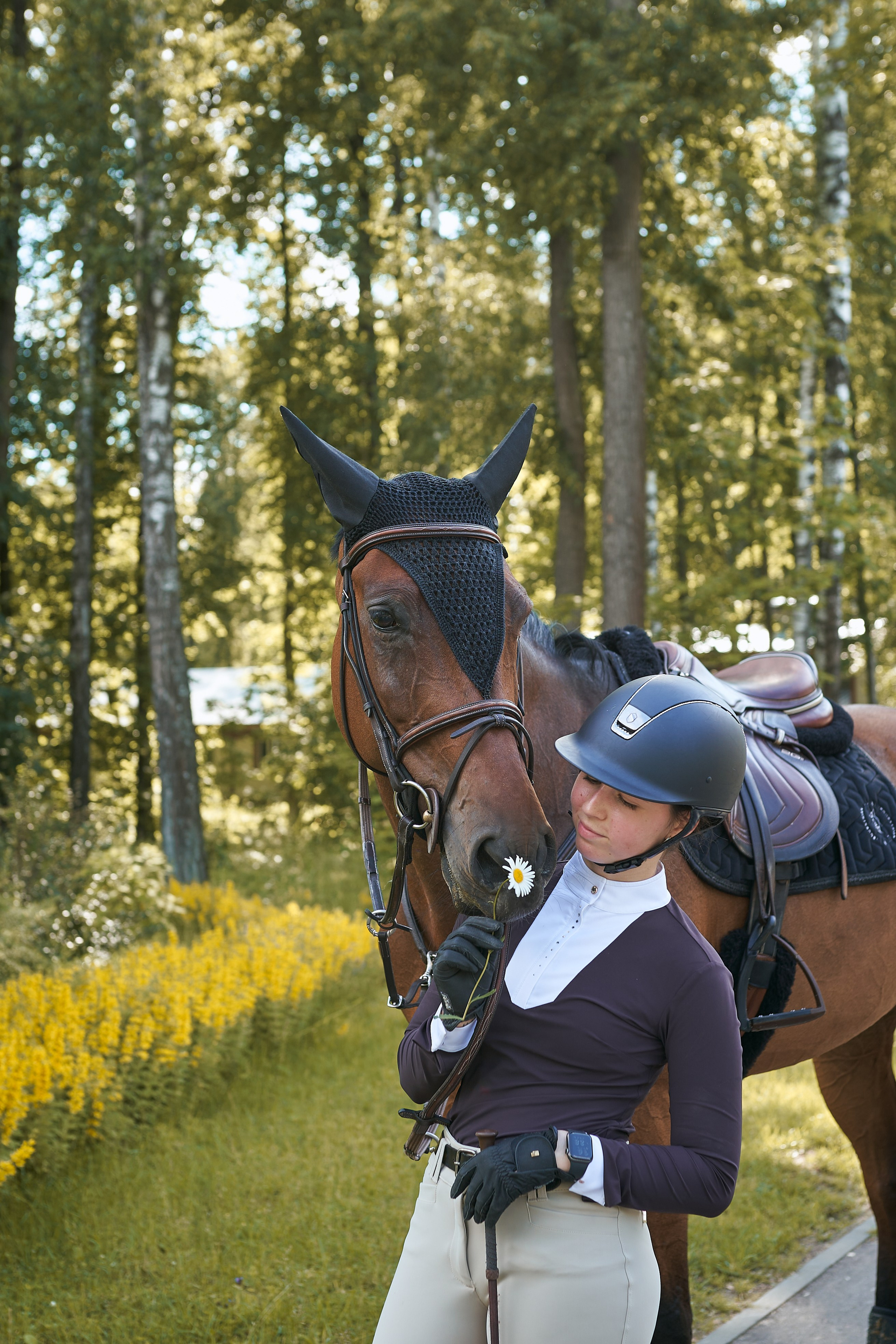 Алиса и Кон Челла В. Фотосессии с лошадьми в Москве, Новосибирске