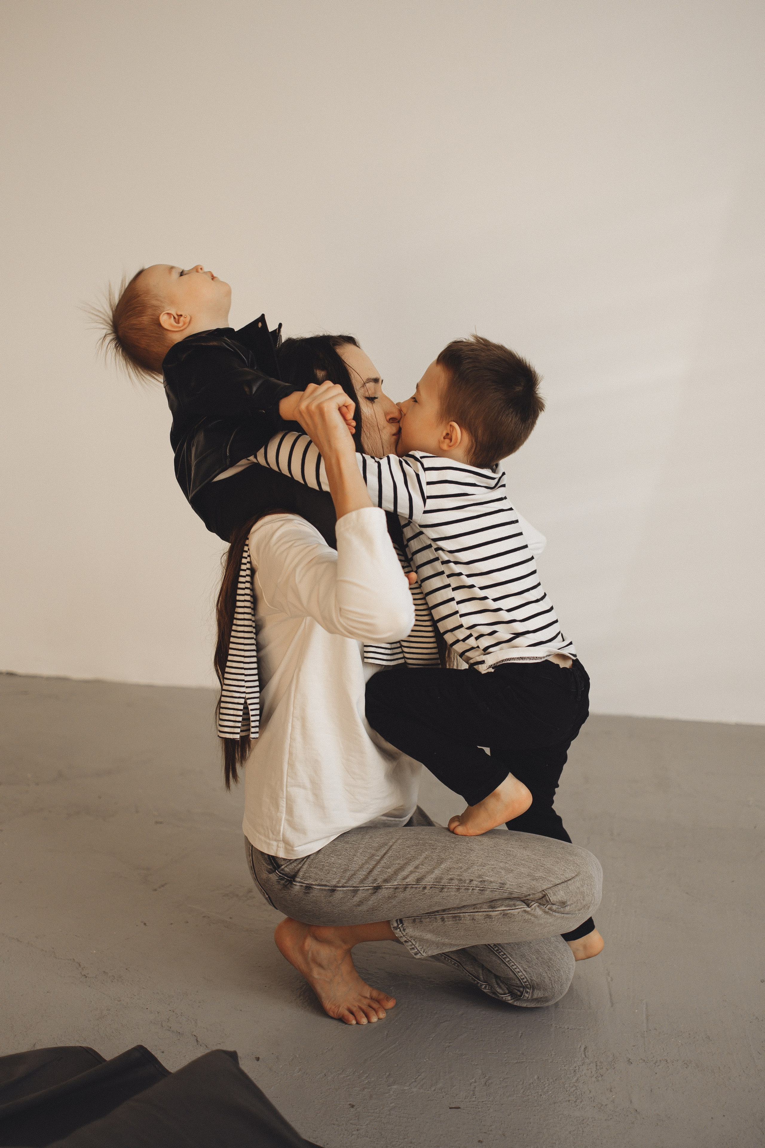 Семейная история в студии. Семейный и детский фотограф, таганрог, ростов-на-дону