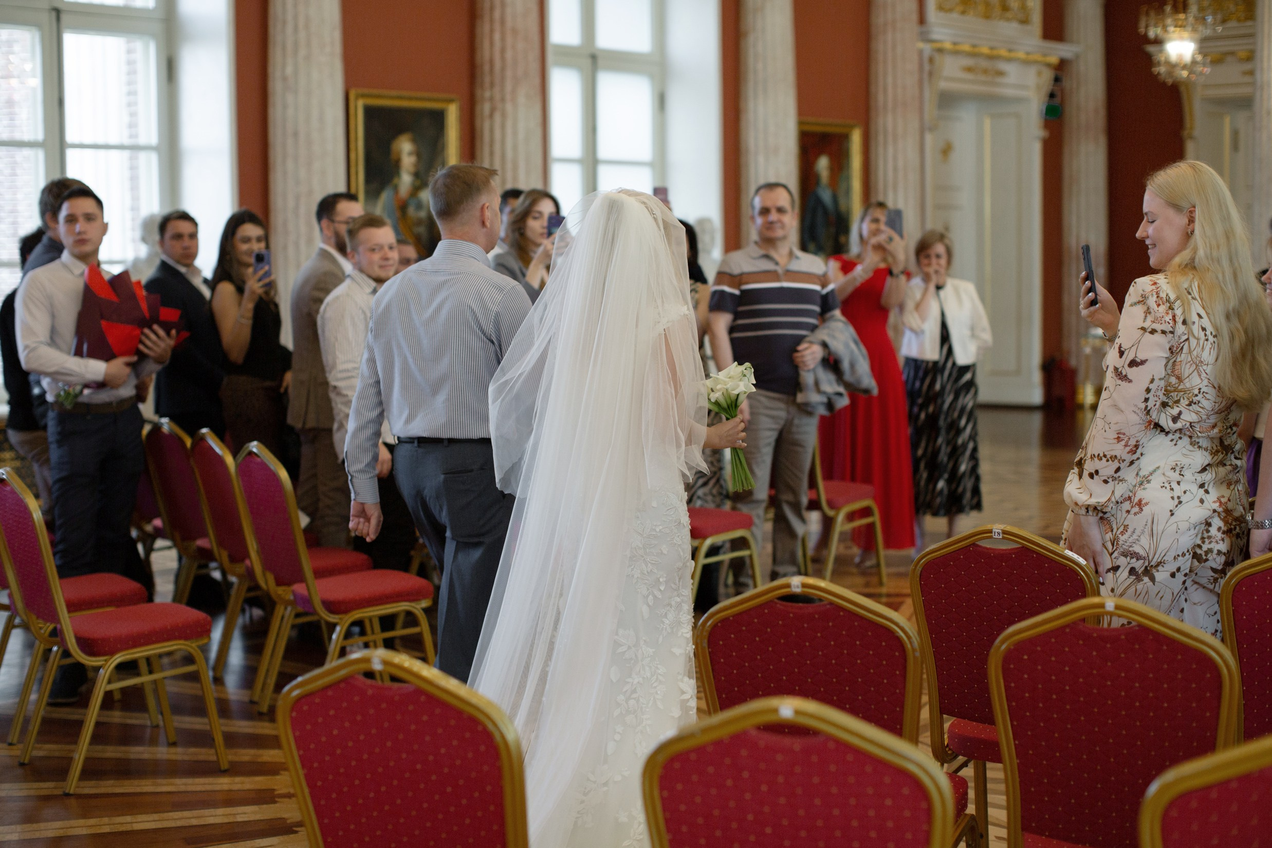 Свадьба с гостями. Свадебный и портретный фотограф Москва