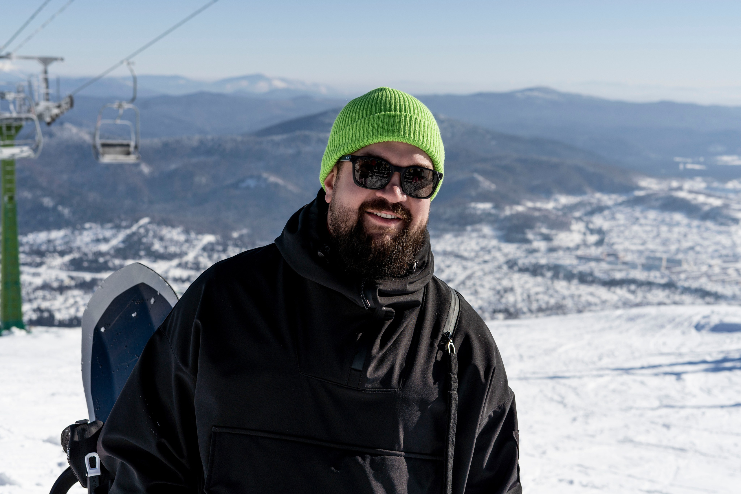 Фотосессия на вершине. Анастасия Паршукова — фотограф Шерегеш Новосибирск
