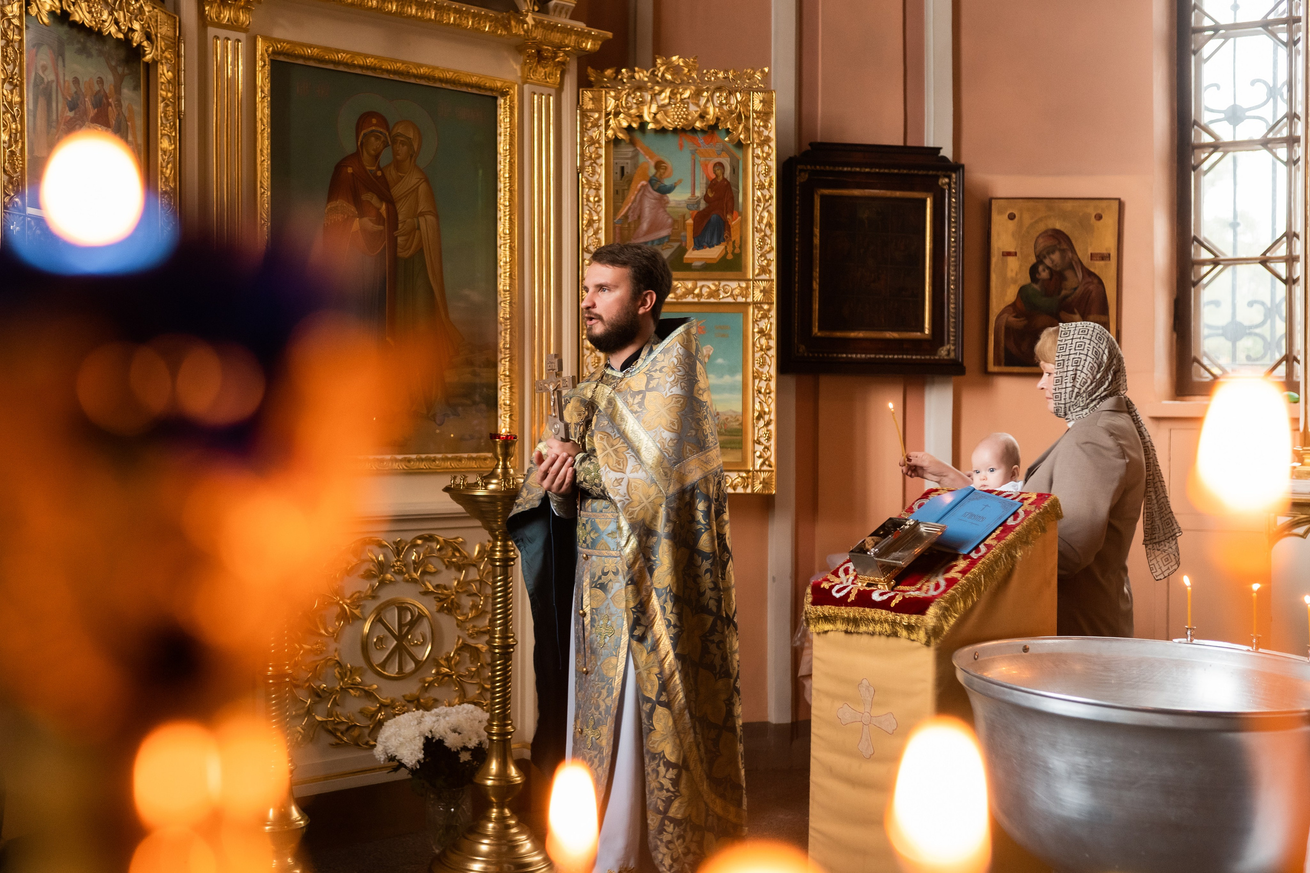Крещение Вари. Фотограф и видеограф Евгений Романов Санкт-Петербург