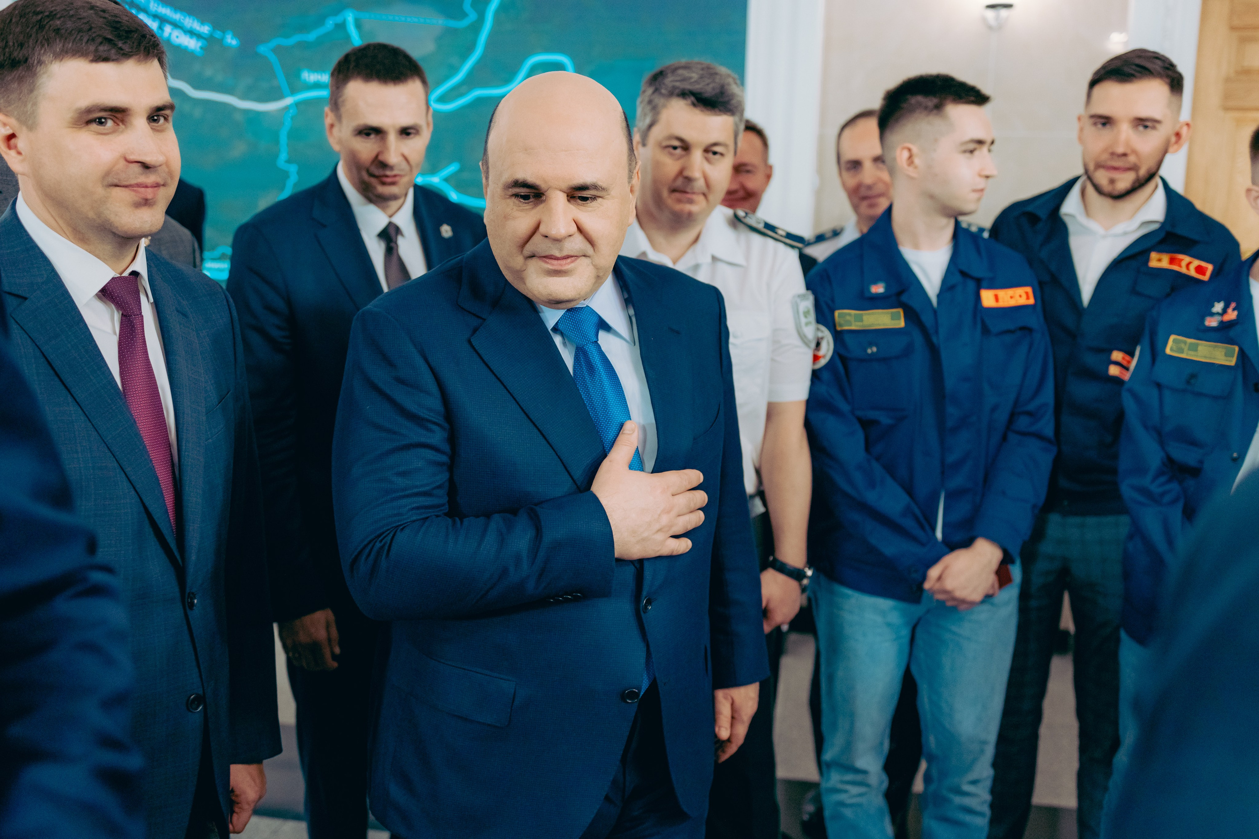 Официальный визит Михаила Мишустина в ДВГУПС. Ytsaot — фотограф в Хабаровске Максим Ткачев