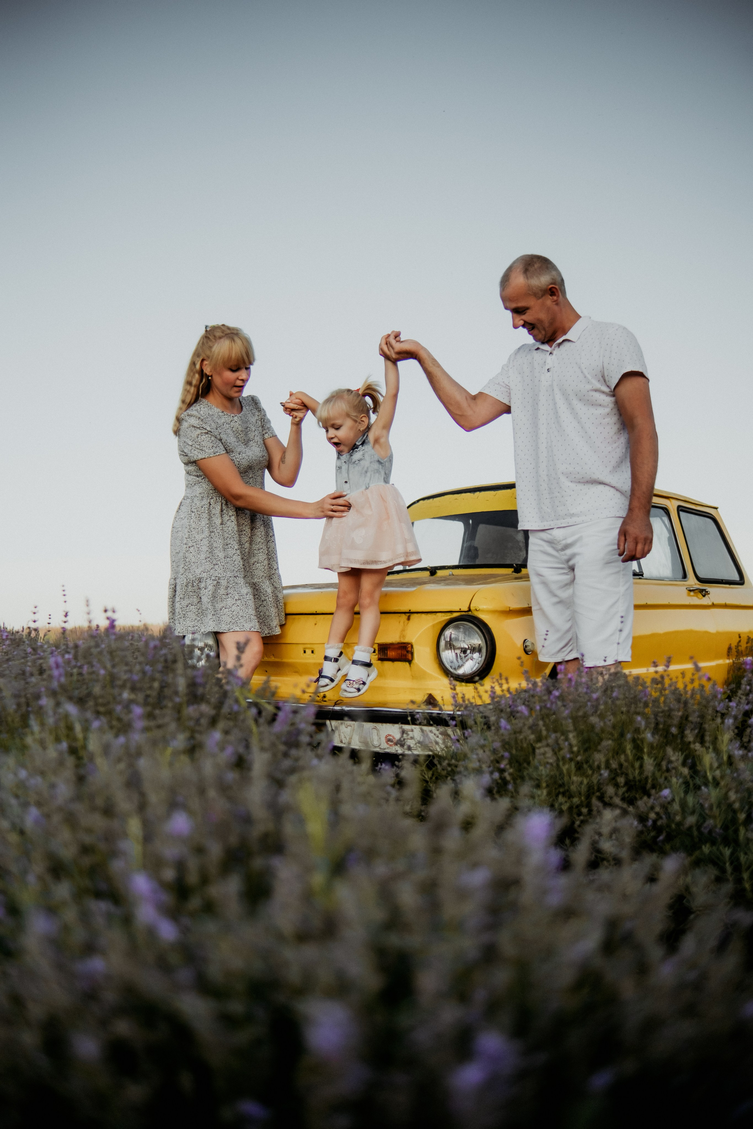 Семейная съемка в лованде. Nattie.ph