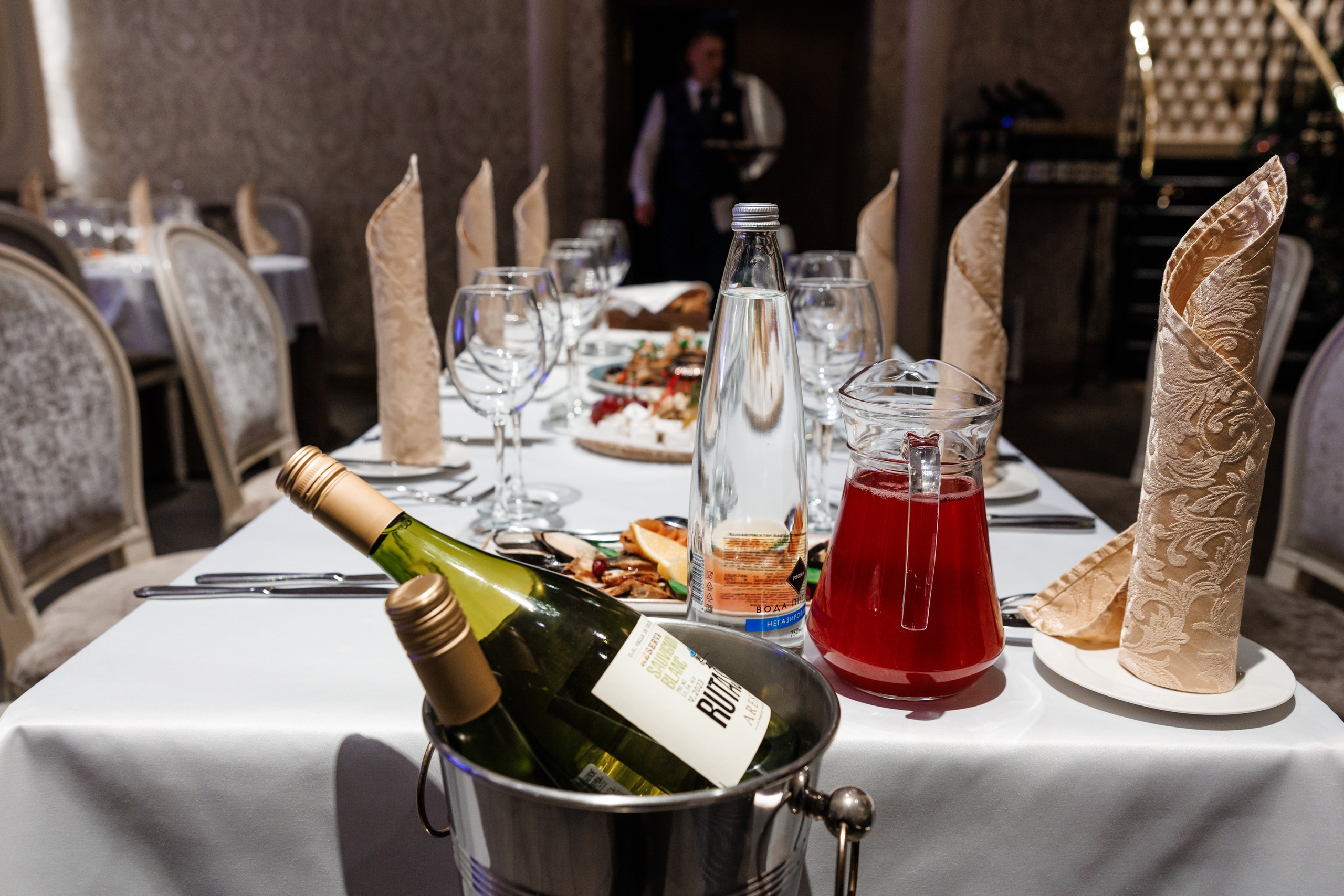 Новогодний корпоратив в ресторане Тройка. Фотограф в Санкт-Петербурге — Сергей Петров