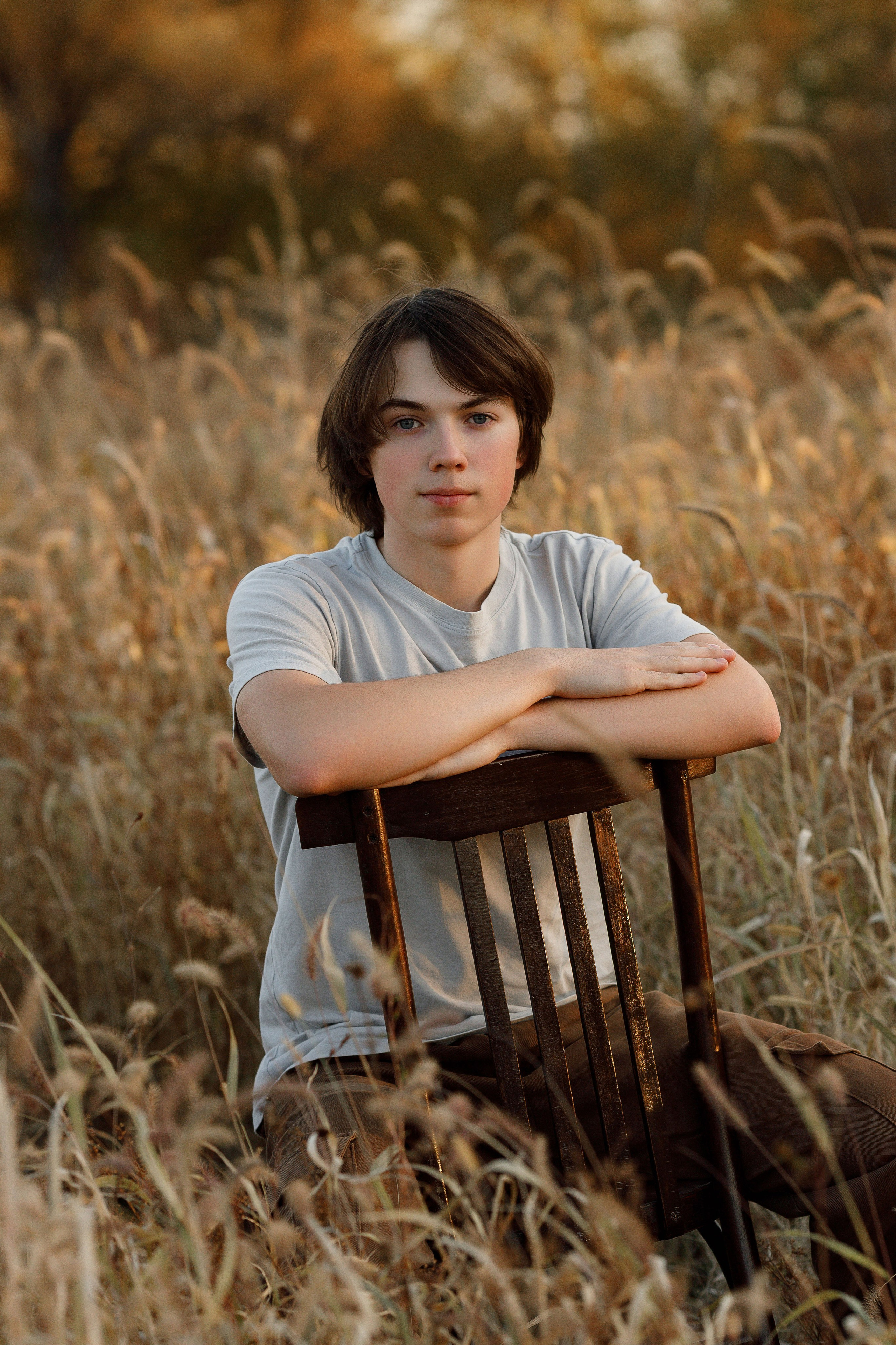 Осень 11 класс (съемка в поле). Photoalbum-vl.ru