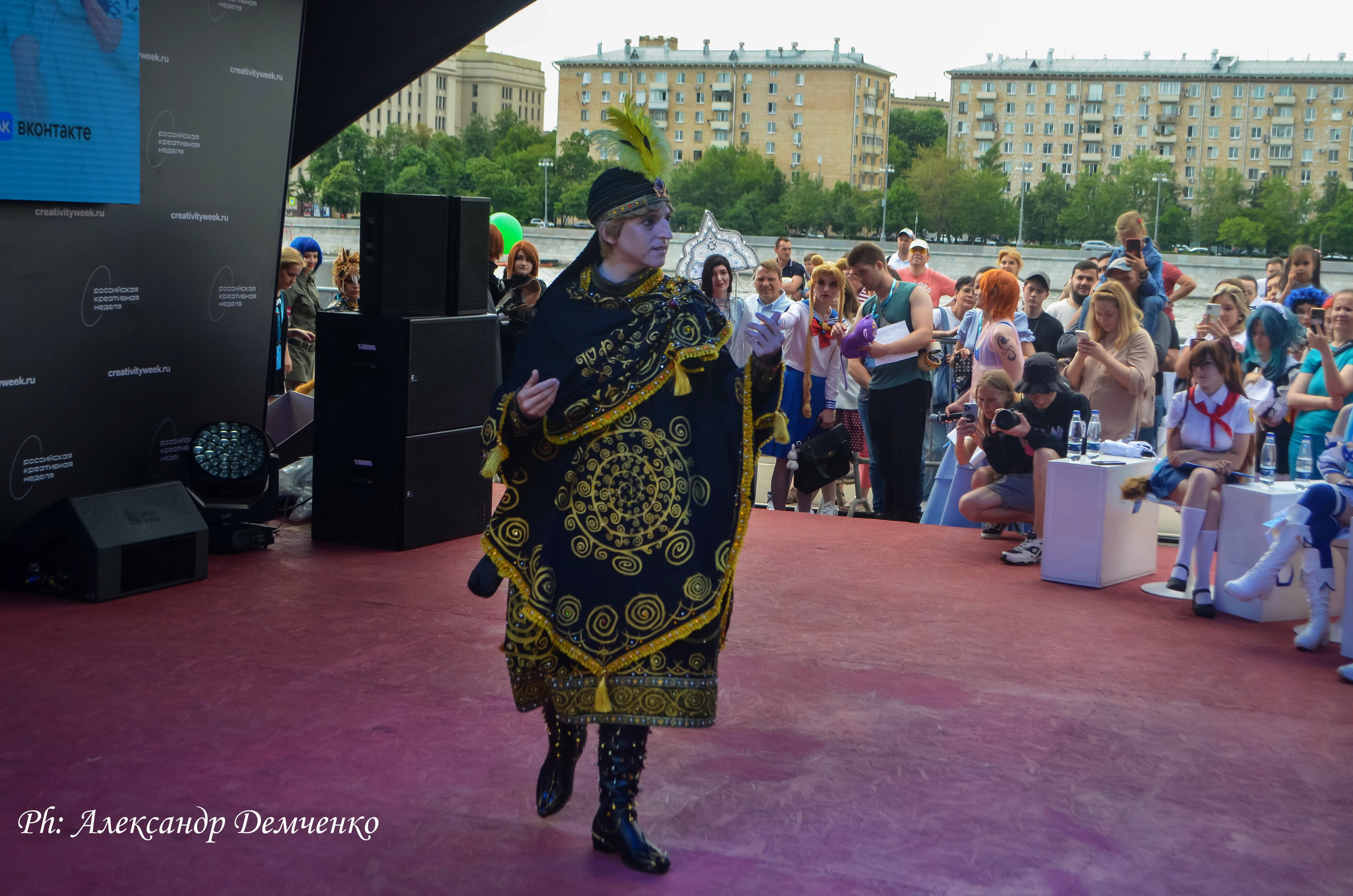 Фотосессия в Парке Горького на Лидеры молодого контента