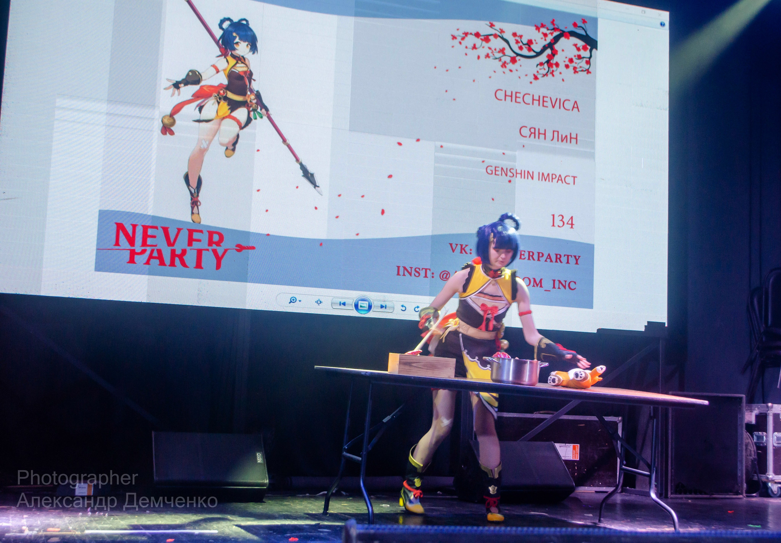 Фотосессия на фестивале косплея Never Party 3.0 в Москва