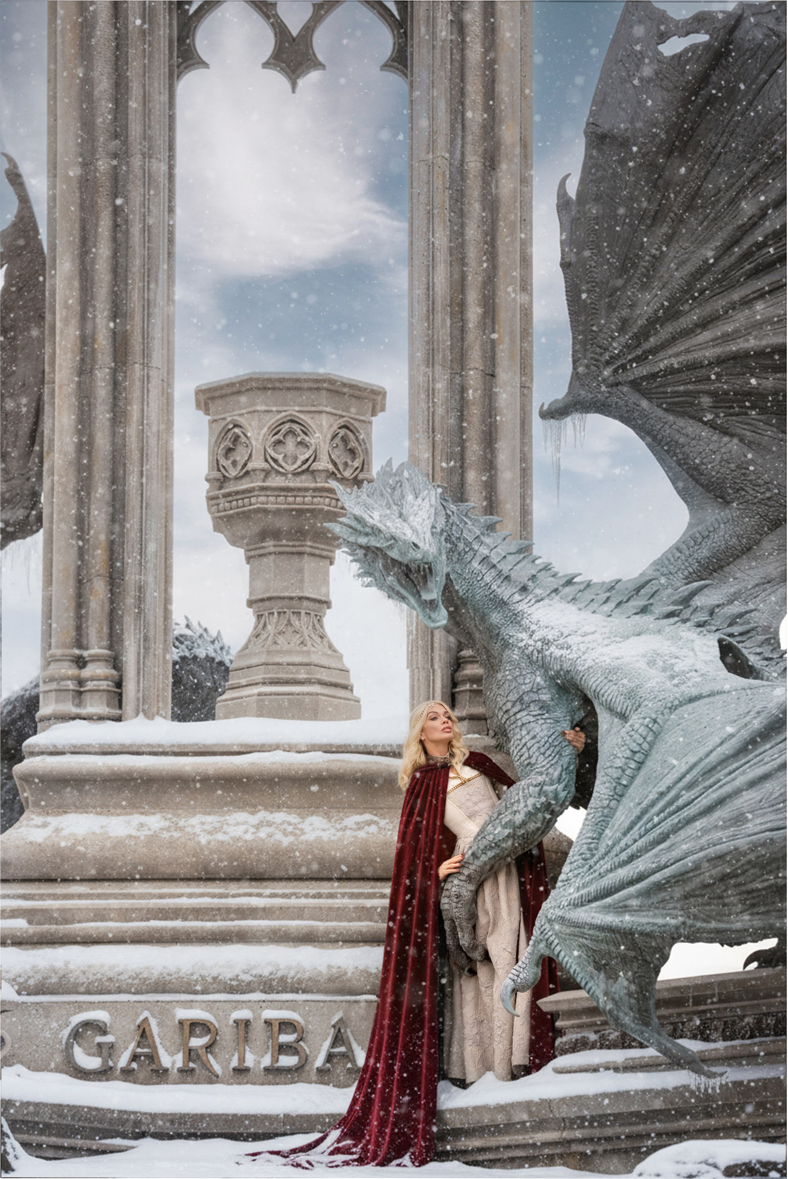 Новогодняя фотосессия в Замке Гарибальди. Фотограф Батурин Денис — Фотосессия в Замке Гарибальди
