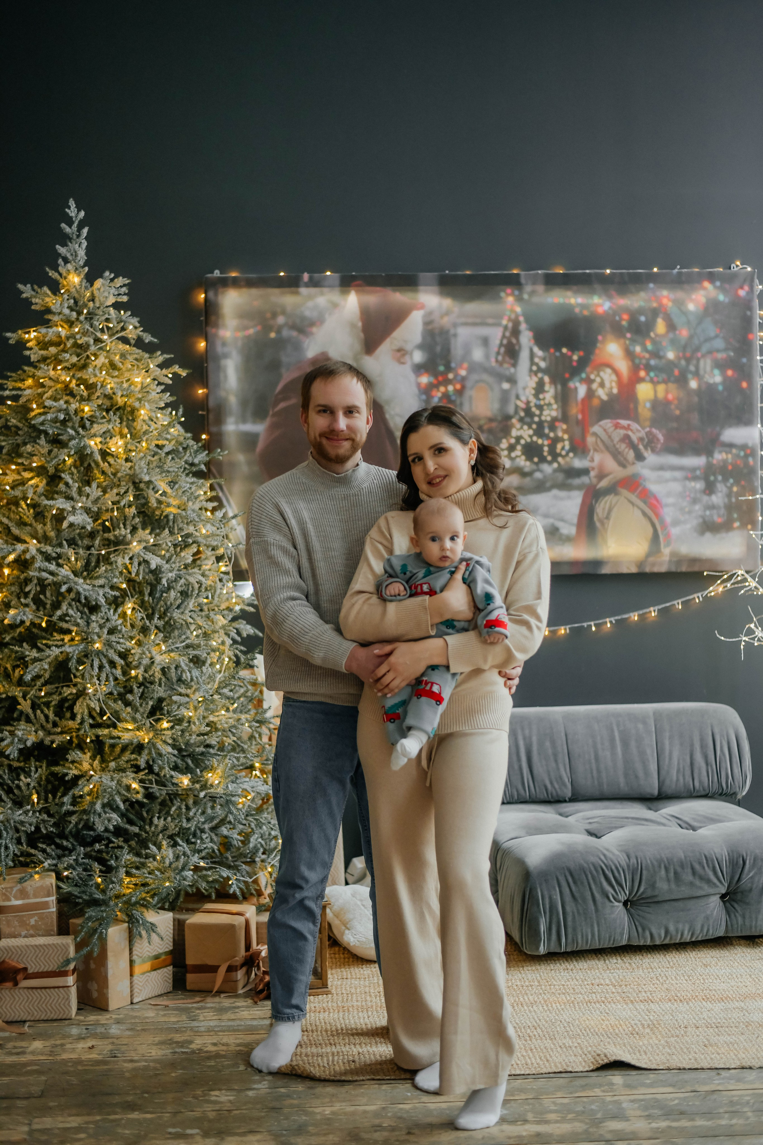 Семейная новогодняя. Фотограф Подольск