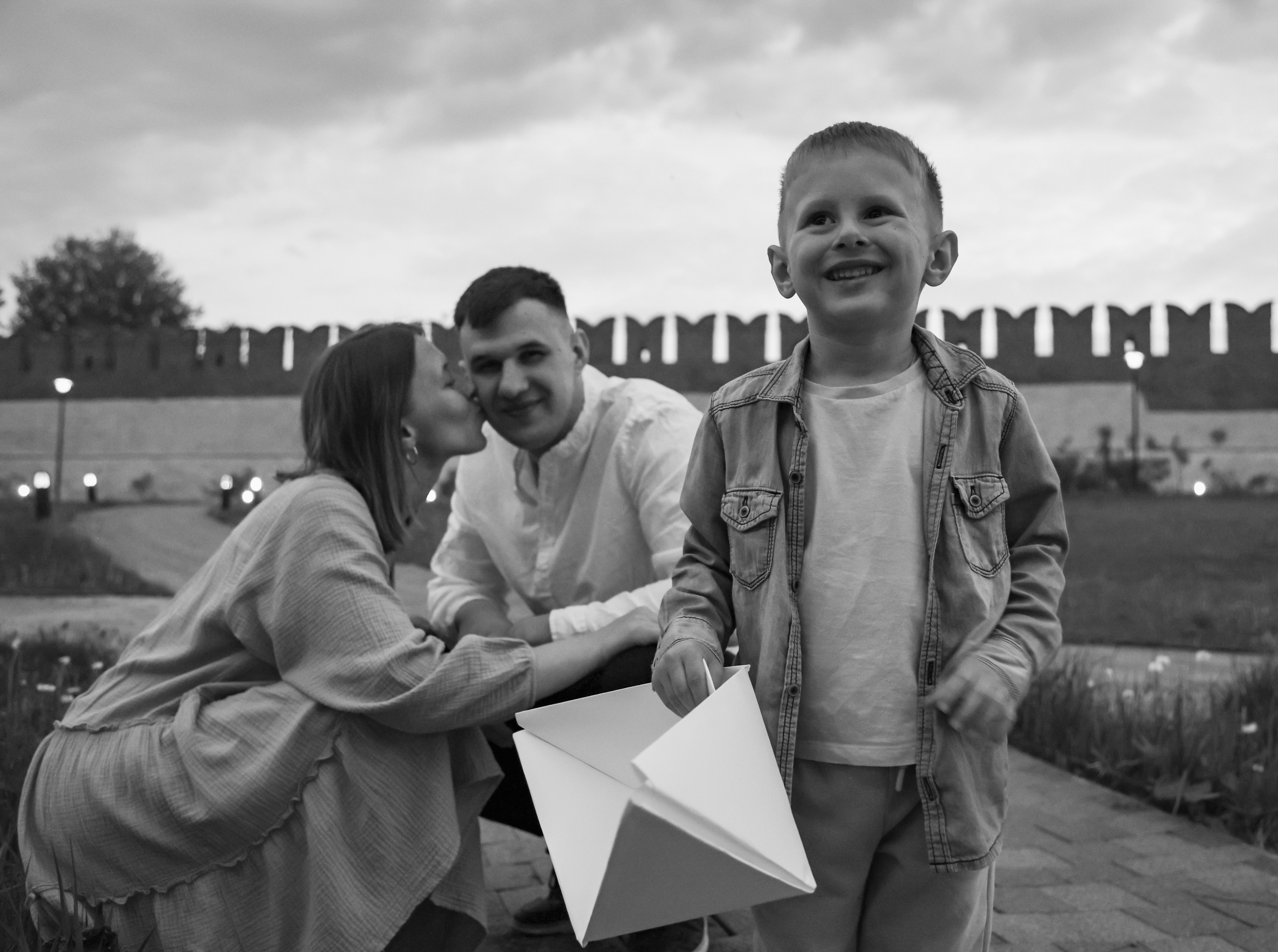 Семейная фотосессия в парке. Фотограф в Санкт-Петербурге Валерия Закатеева