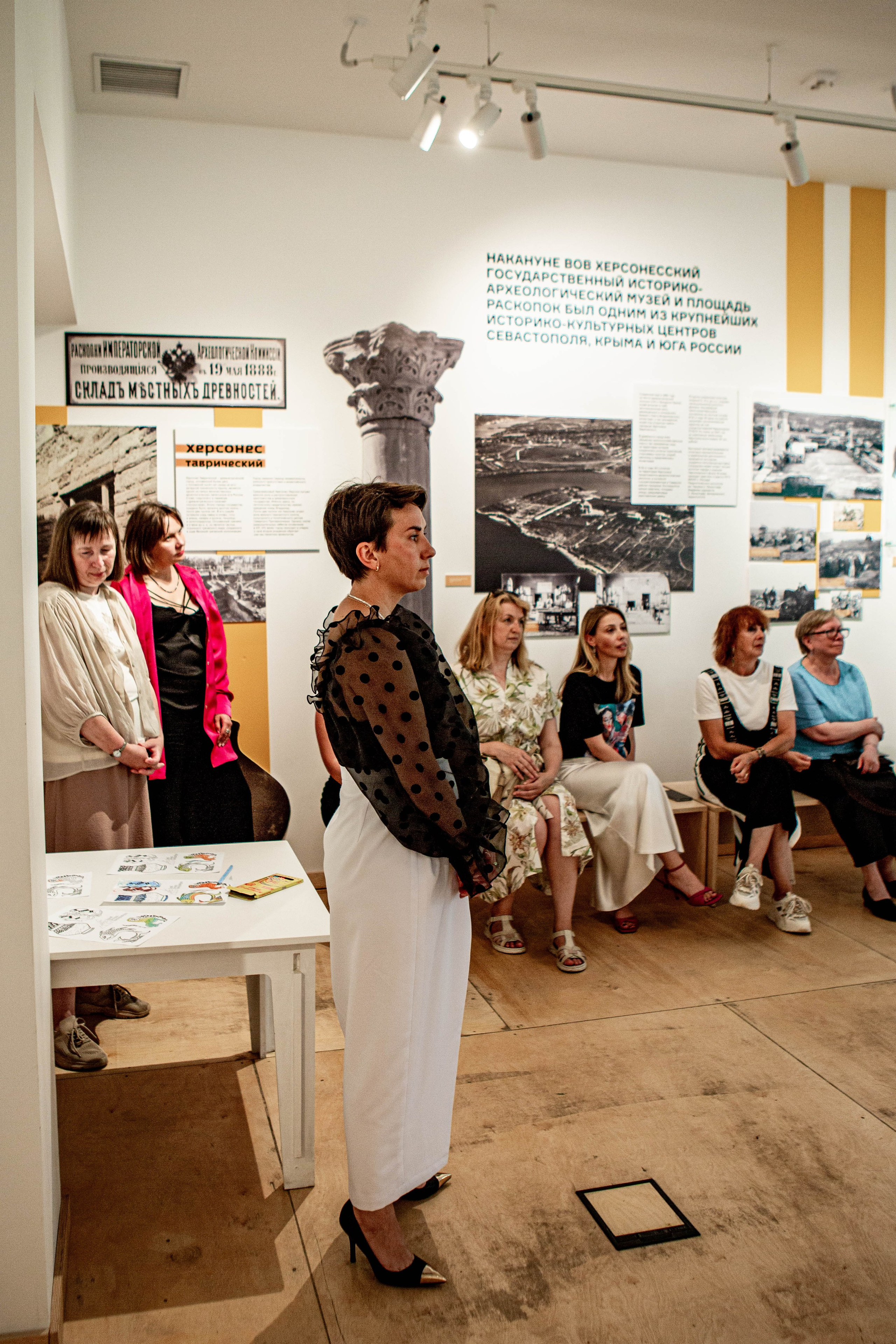 Лекция «Женские архетипы рождения». Фотограф Екатерина Голицына