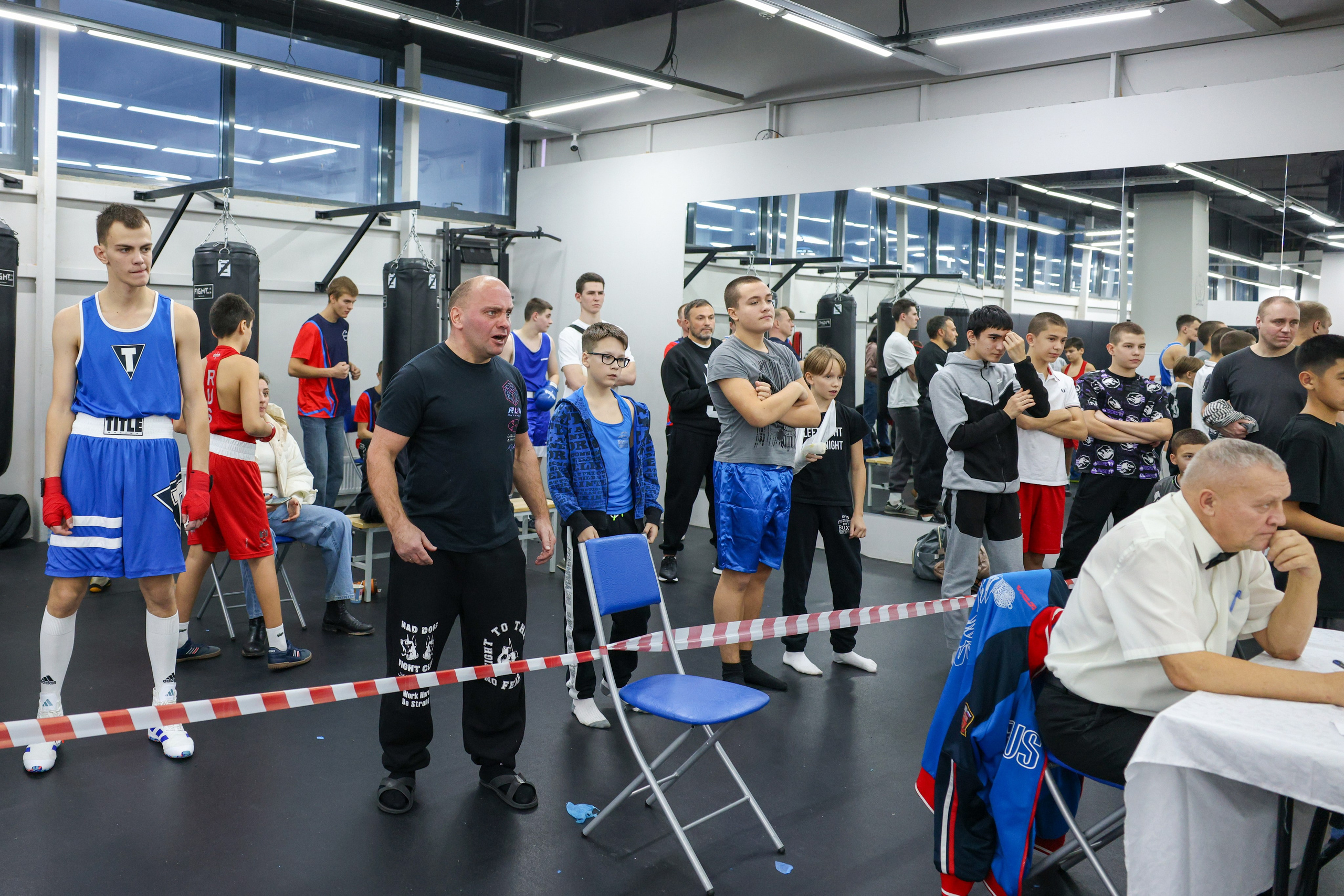 Открытый ринг «кубок ООО «ТЭК НеваСпецТяж». Фотограф Александр Заломаев