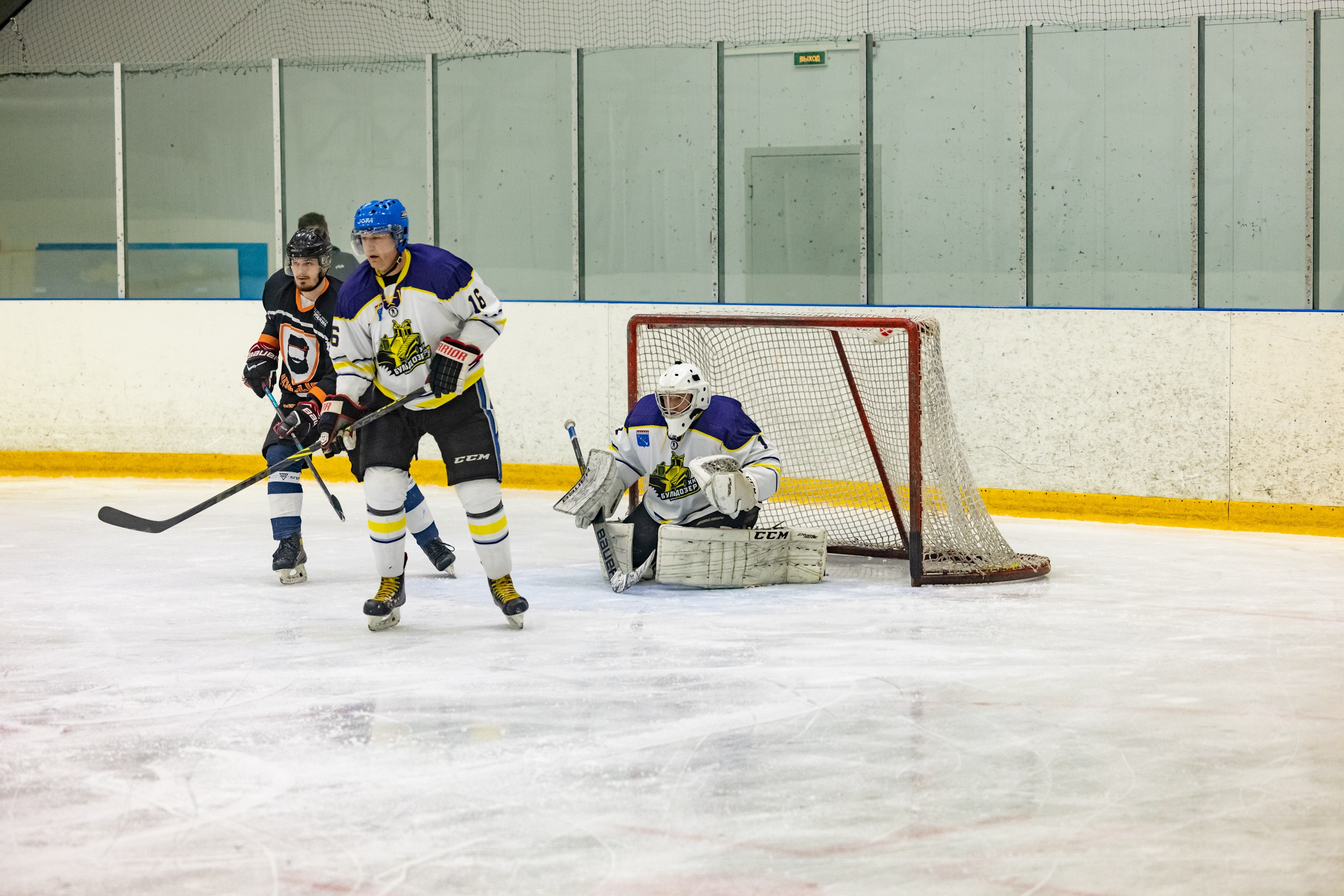 ХК Бульдозер — ХК Добрыня. Фотограф Александр Заломаев