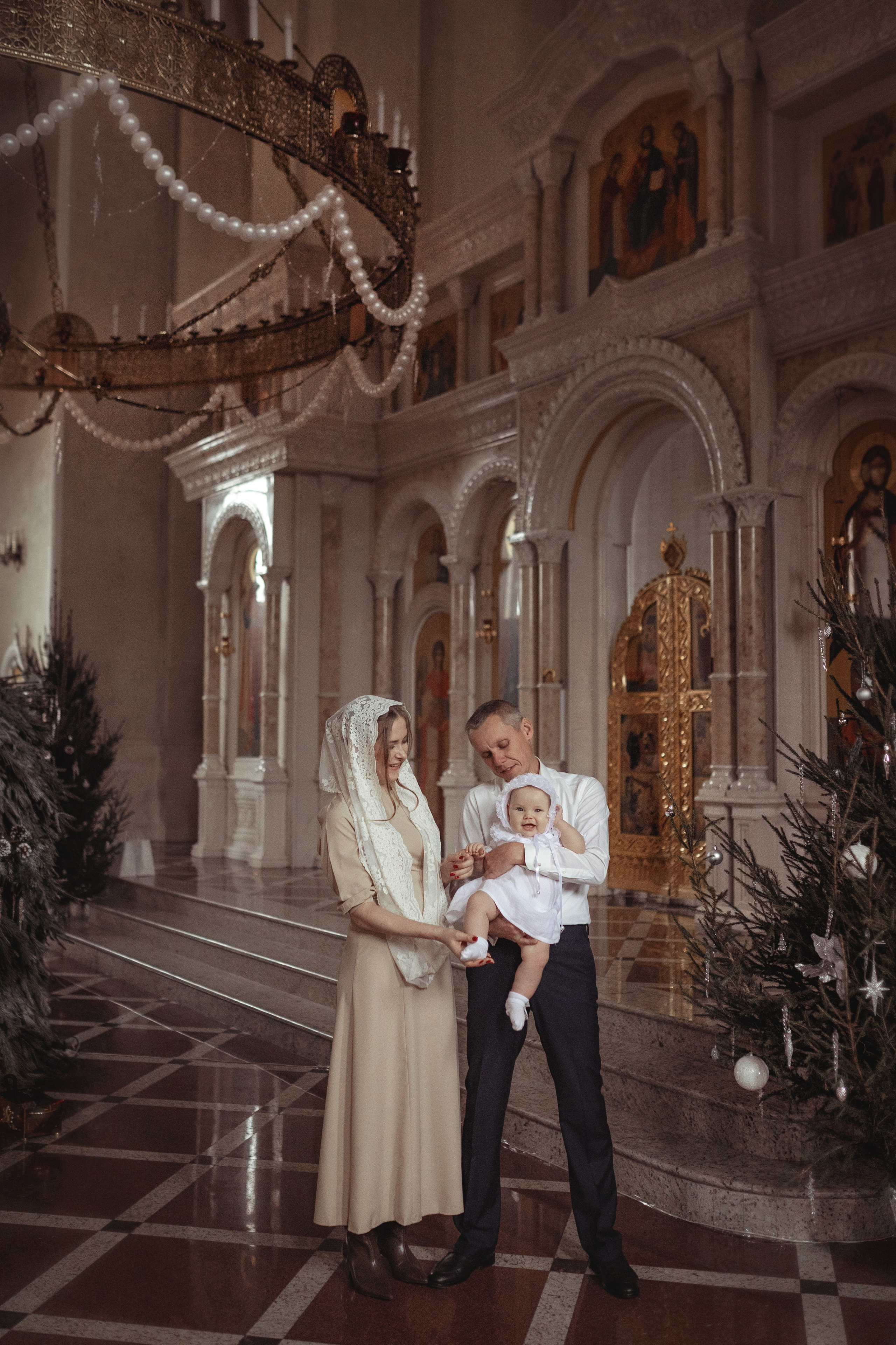 Таинство Крещение Ксении. Храм Александра Невского. Славянск н/К. Фотограф на Крещение и Венчание Краснодарский край — Гранкина Юлия