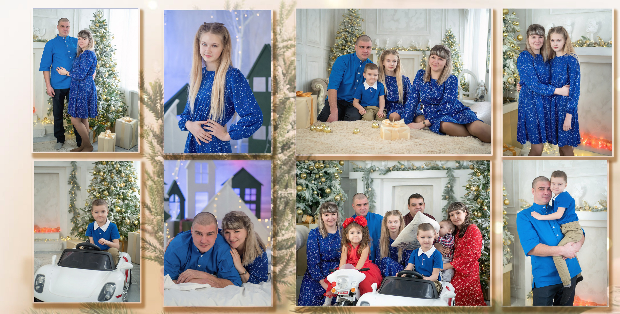 Новогодний Альбом. Семейный детский фотограф в Красноярске Скачкова Юлия