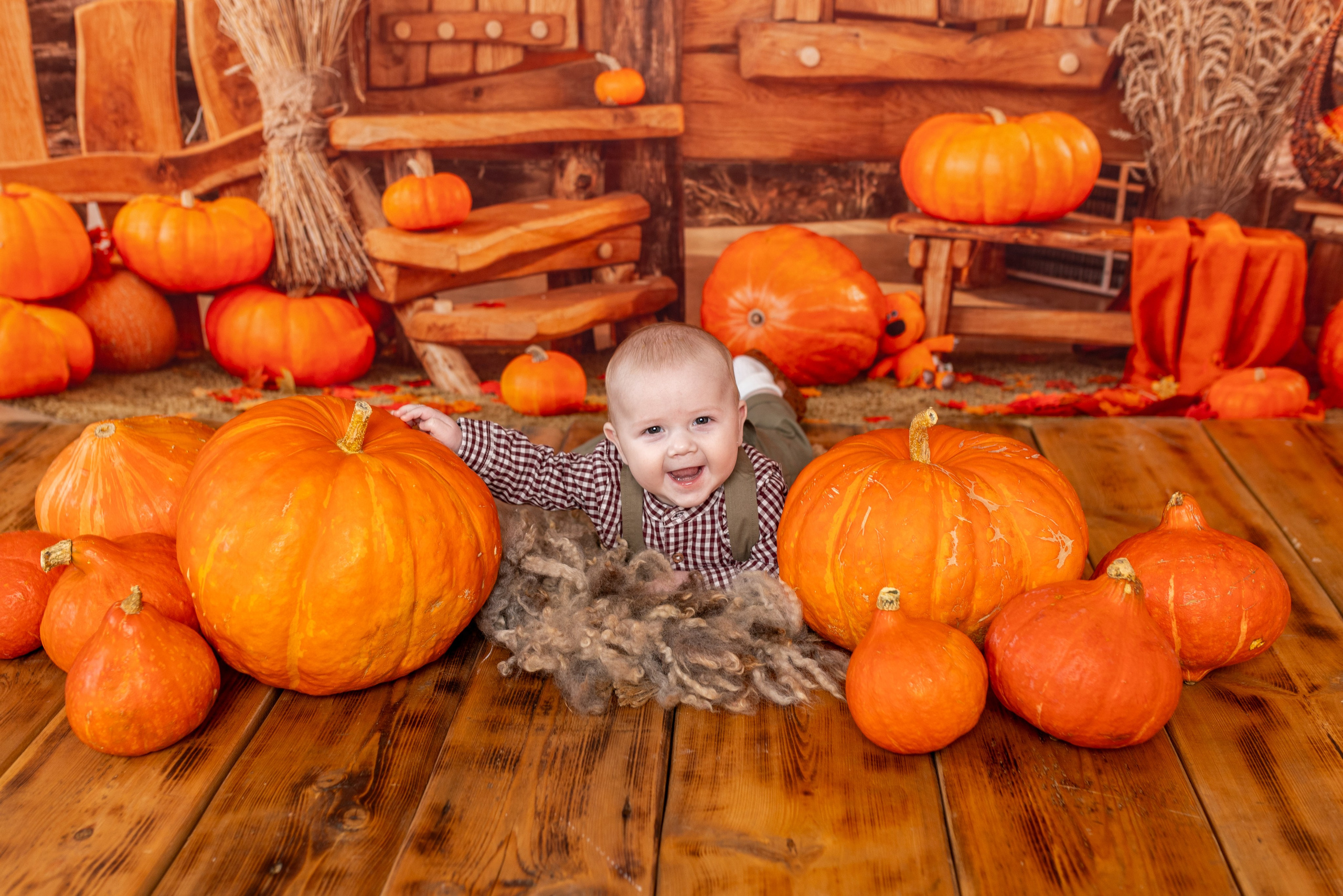 Тыквенно-арбузные фотодни. Фотограф новорожденных. Детский и семейный фотограф Марьяна Юдина