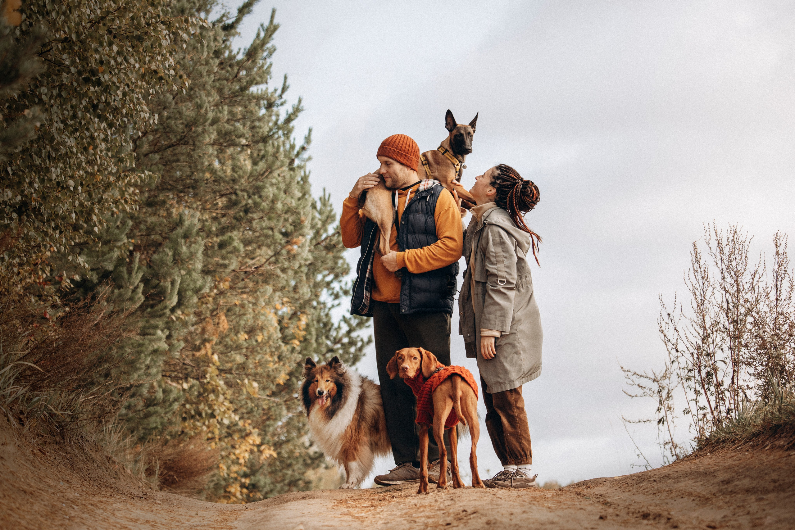 Трисс, Эста, Яся и их семья. Фотограф — Анималист | Санкт-Петербург