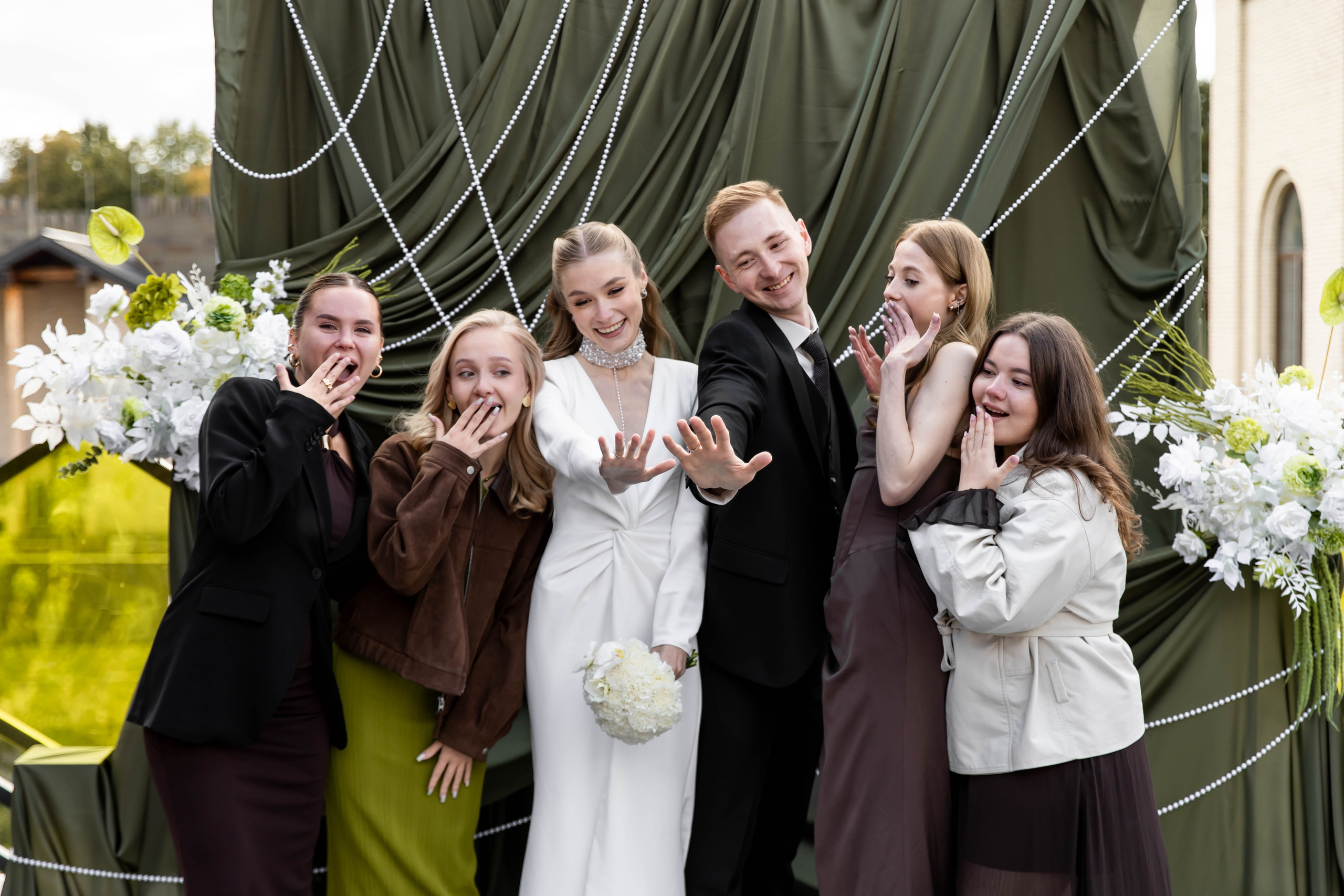 Выездная регистрация + Барвиха + банкет. Свадебный и семейный фотограф в Москве Диана Левченко