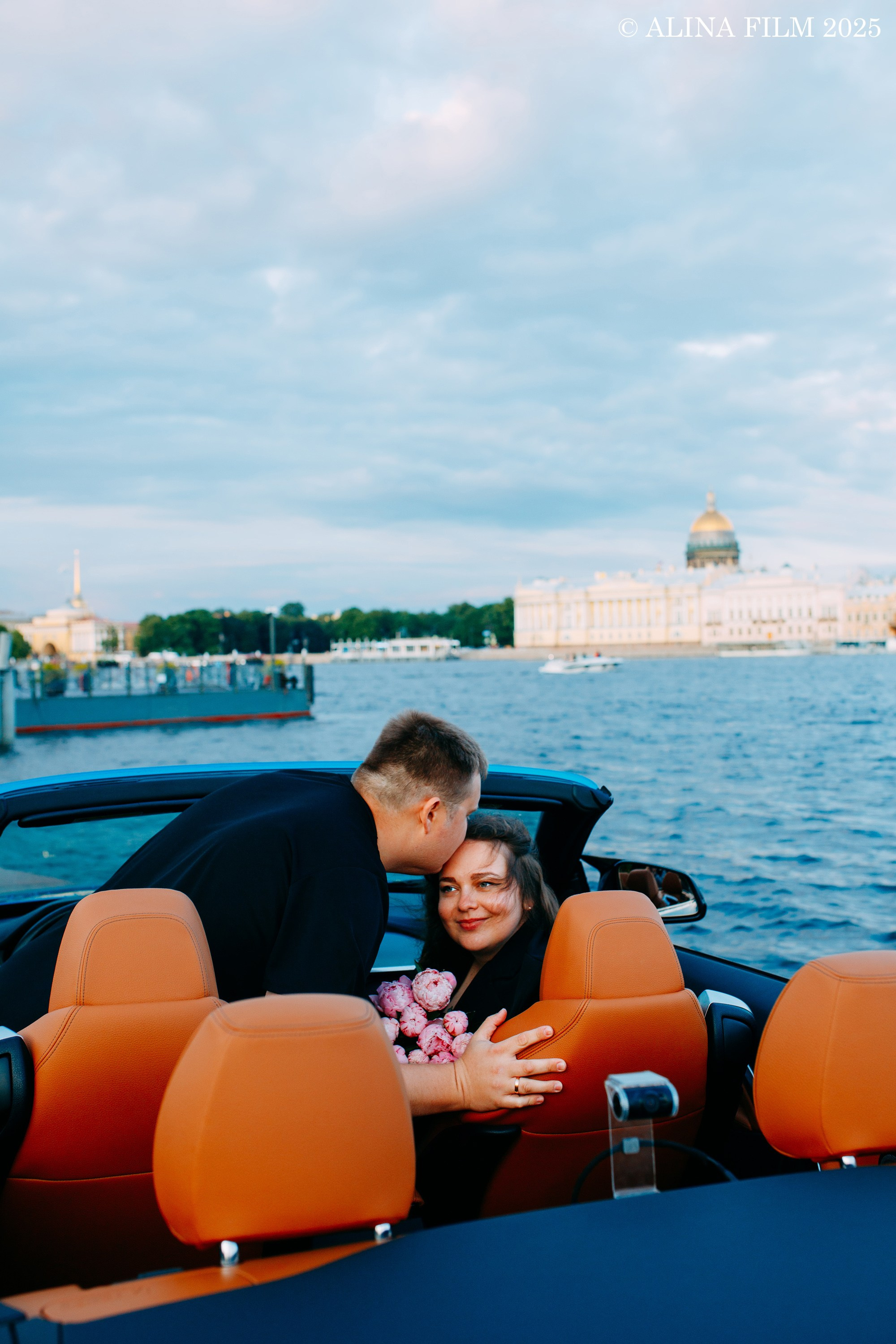 Фотосессия с кабриолетом. Фотограф в Санкт-Петербурге Alina Film