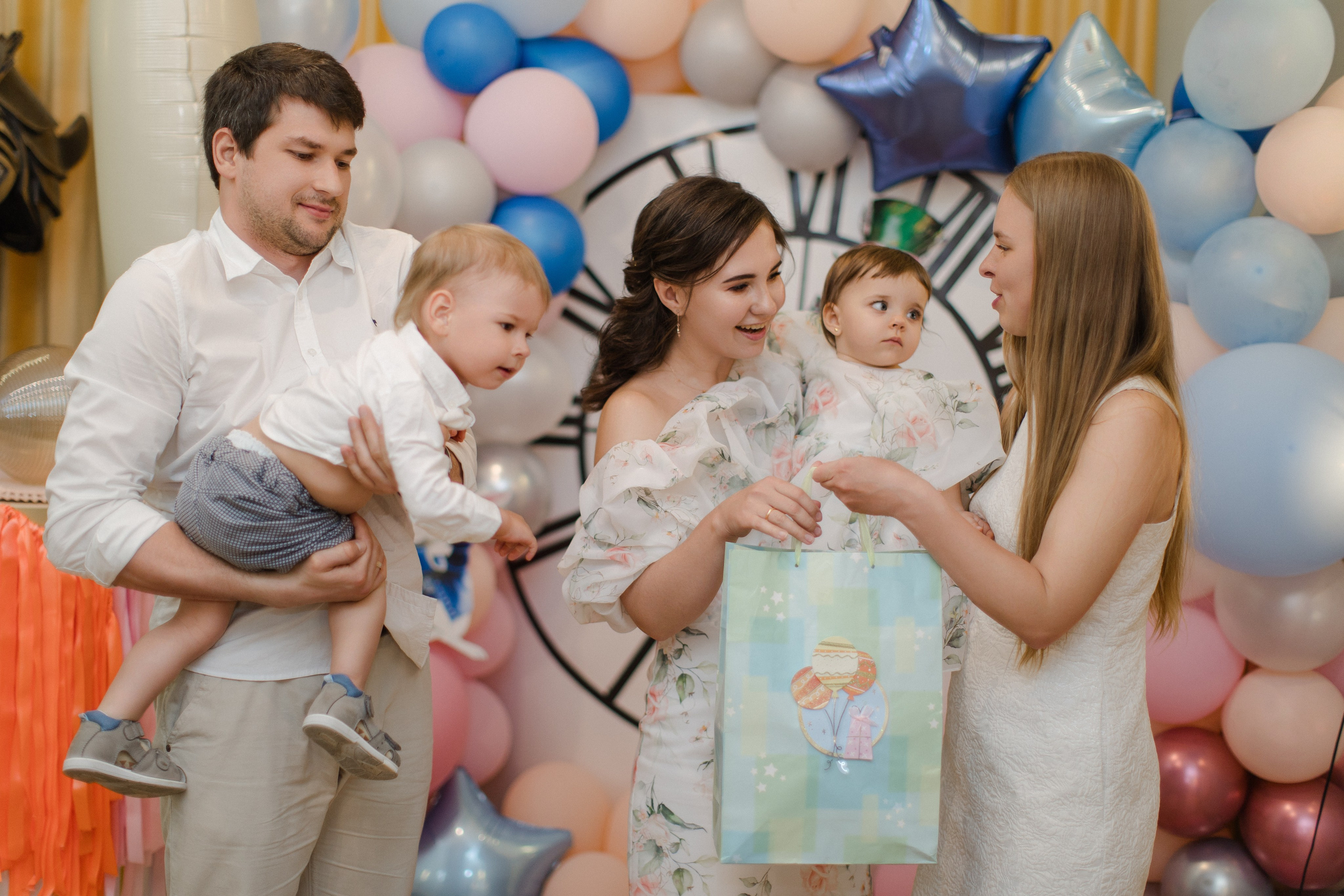 День рождения 1 год. Семейный и детский фотограф в Москве Кузьмина Мария