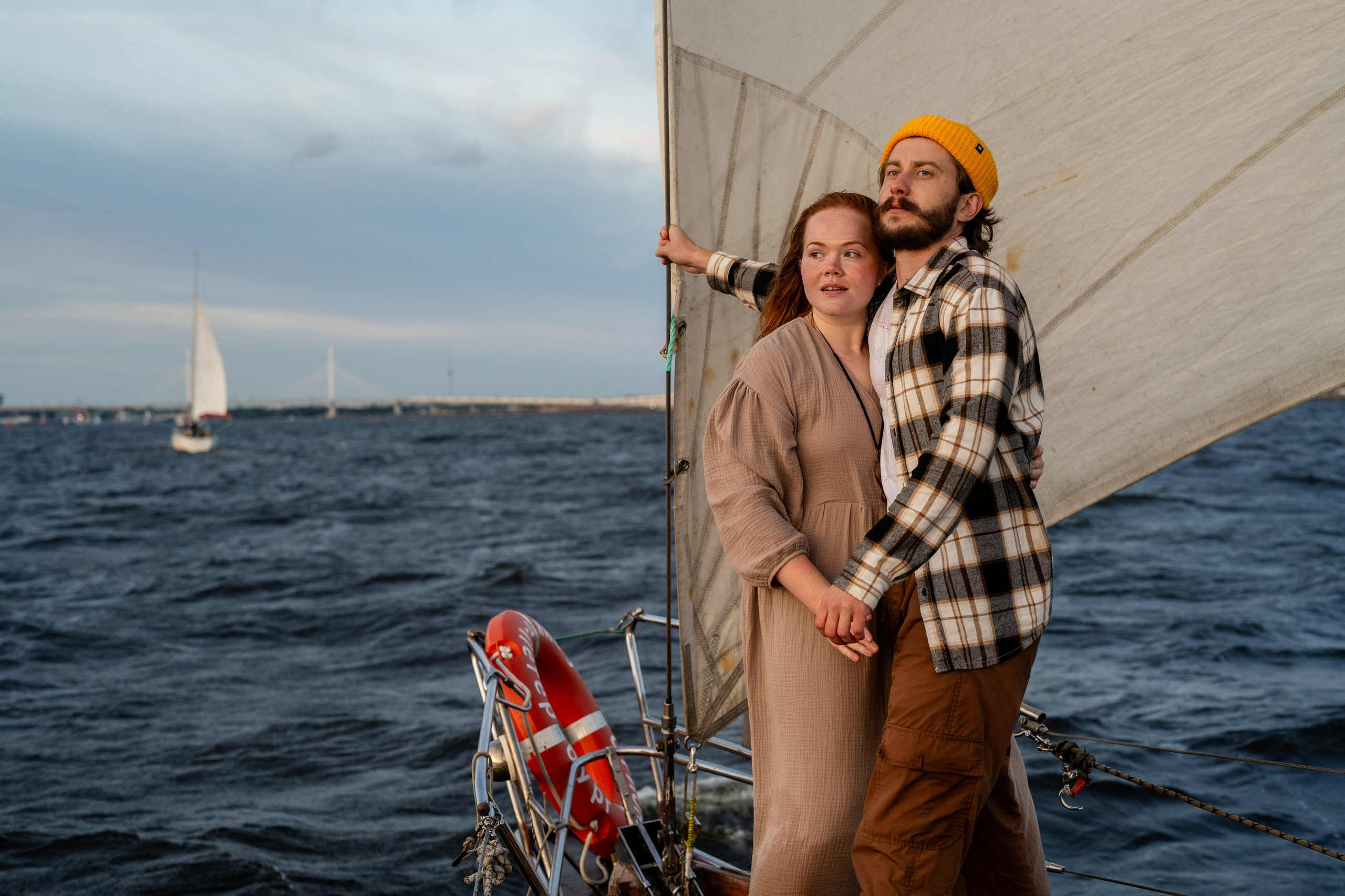 Даниил и Виктория. Яхта. Свадебный и семейный фотограф в СПб Валерия Фомичева