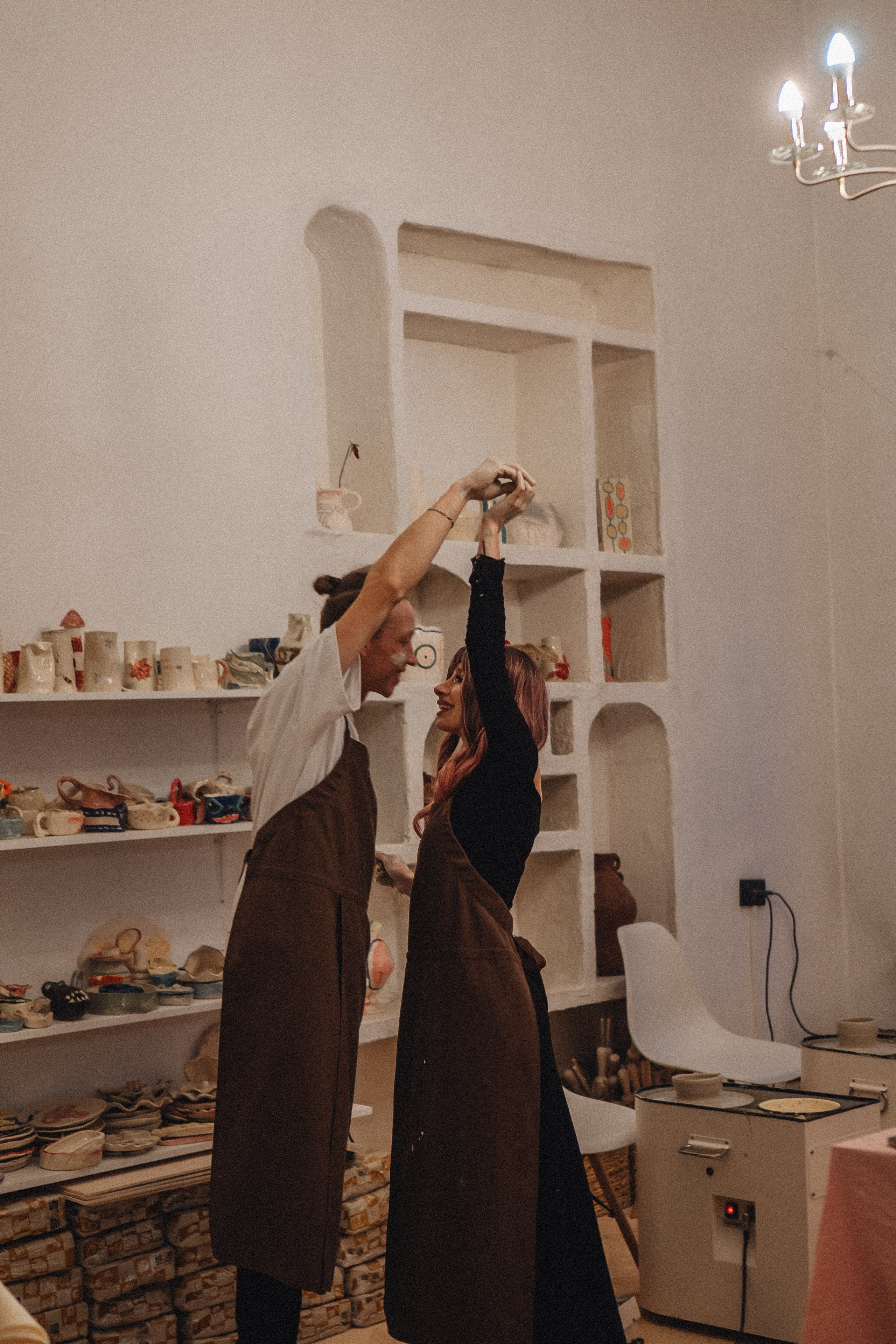 СВИДАНИЕ В ГОНЧАРНОЙ МАСТЕРСКОЙ. Профессиональный фотограф, Санкт-Петербург — Виктория Богомолова