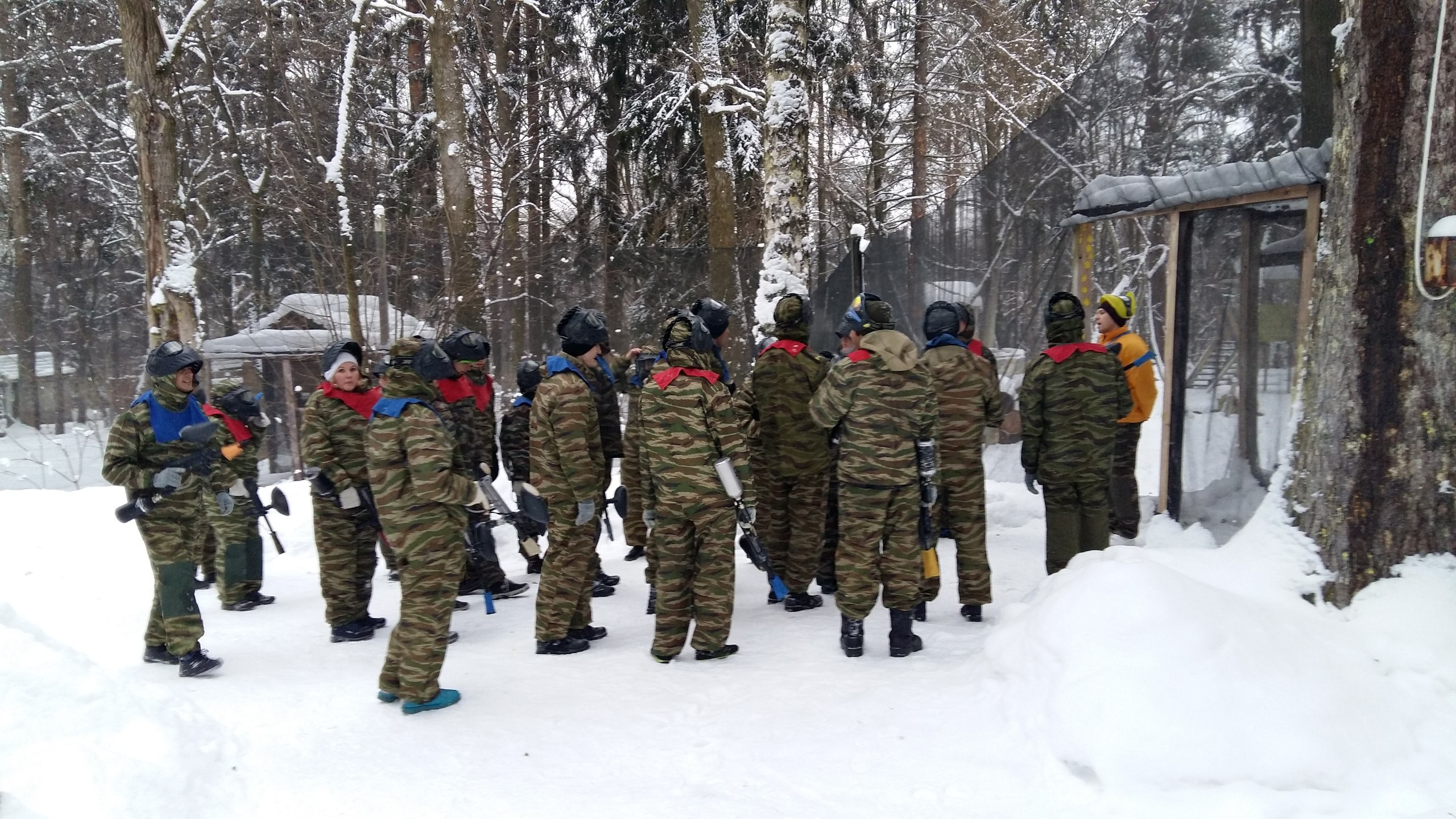 Пейтбольная битва | 17.12.2016. Галерея Фантим