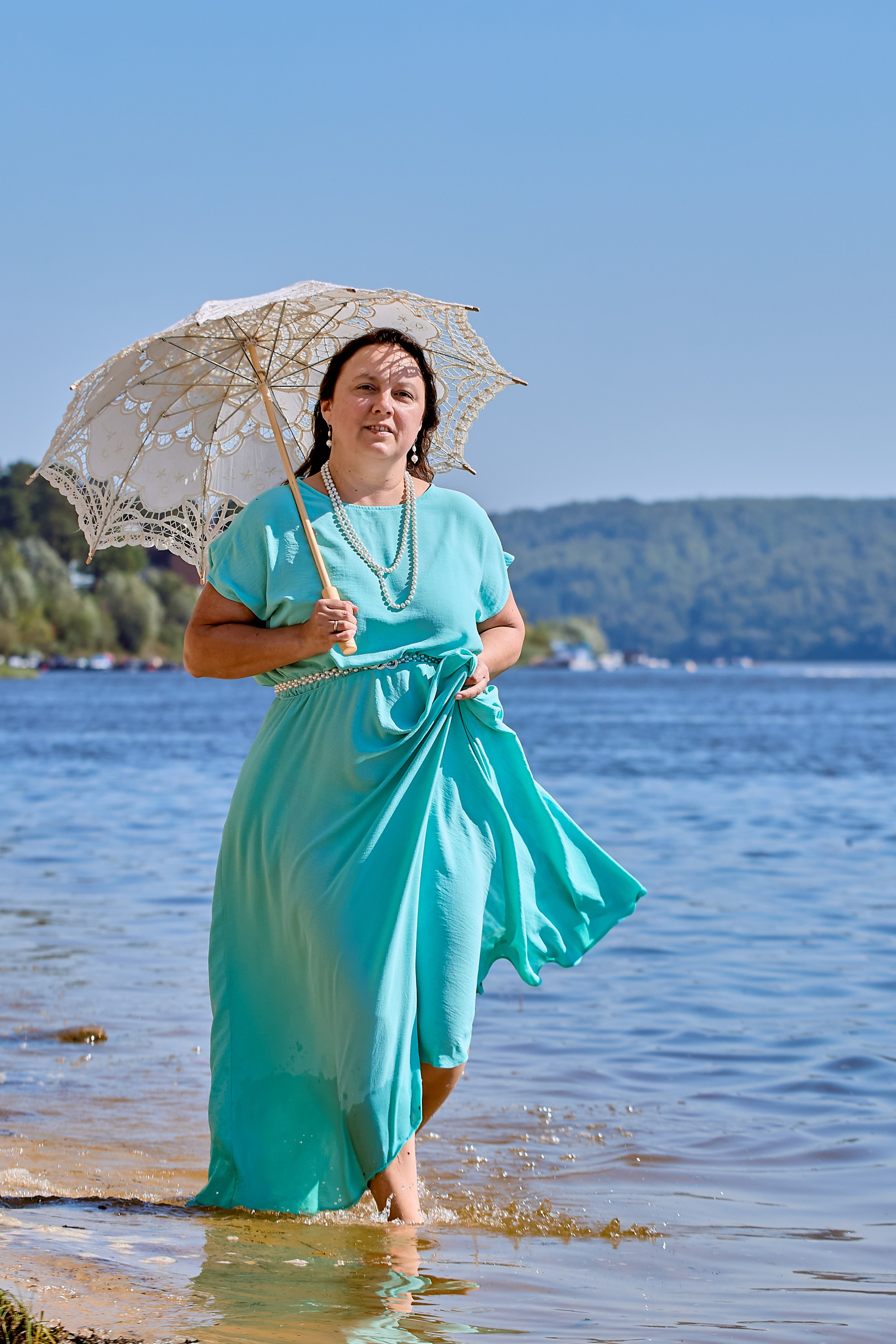 Последний день лета фотосессия к реки фотограф Николай Голованов