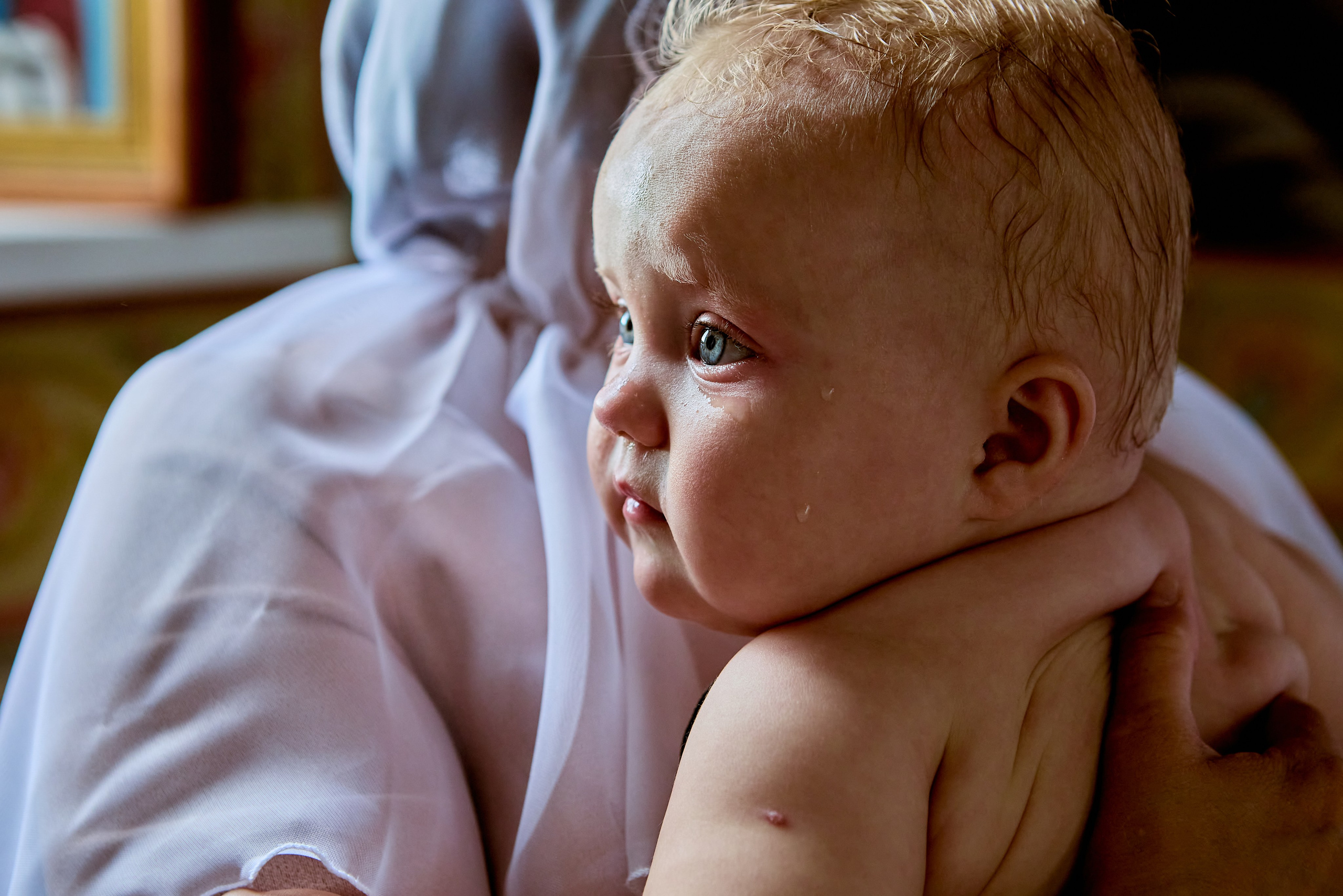 Фотосессия таинства Крещения младенца Евсевии г Дзержинск