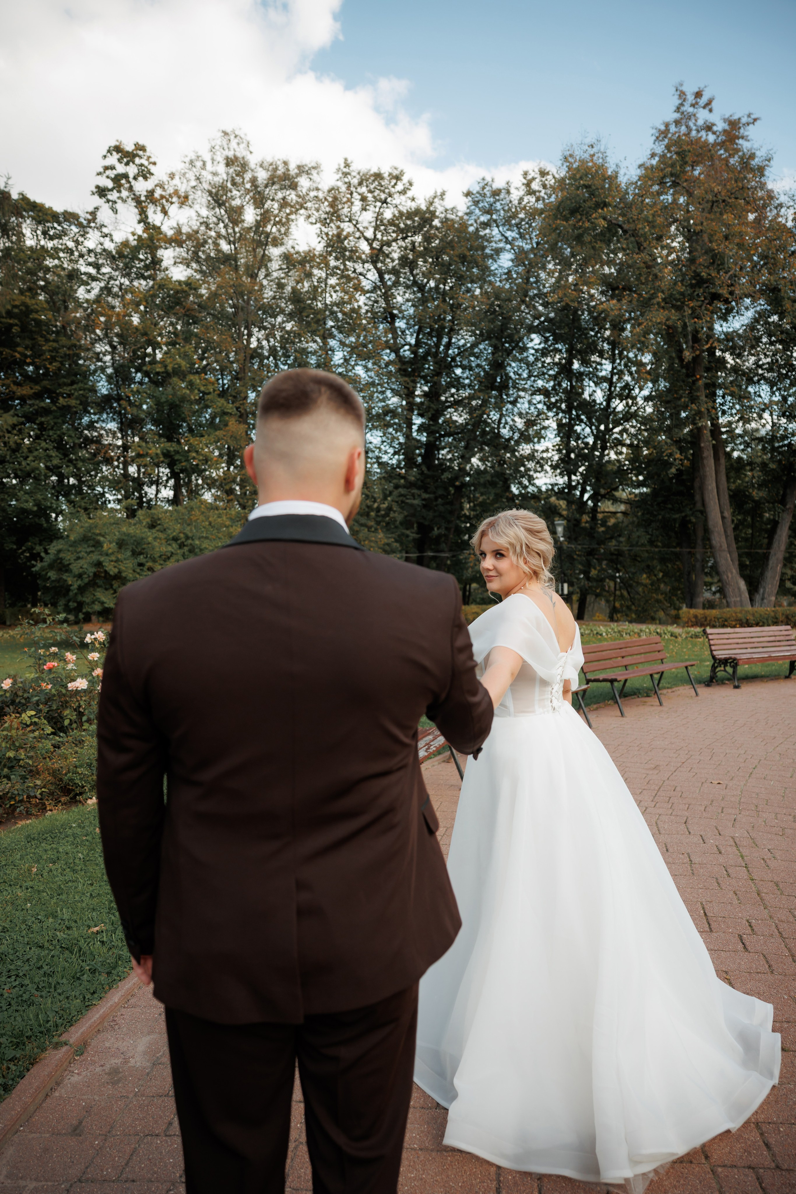 Регистрация и прогулка в Остафьево. Свадебный и репортажный фотограф (Москва, Королев и другие)