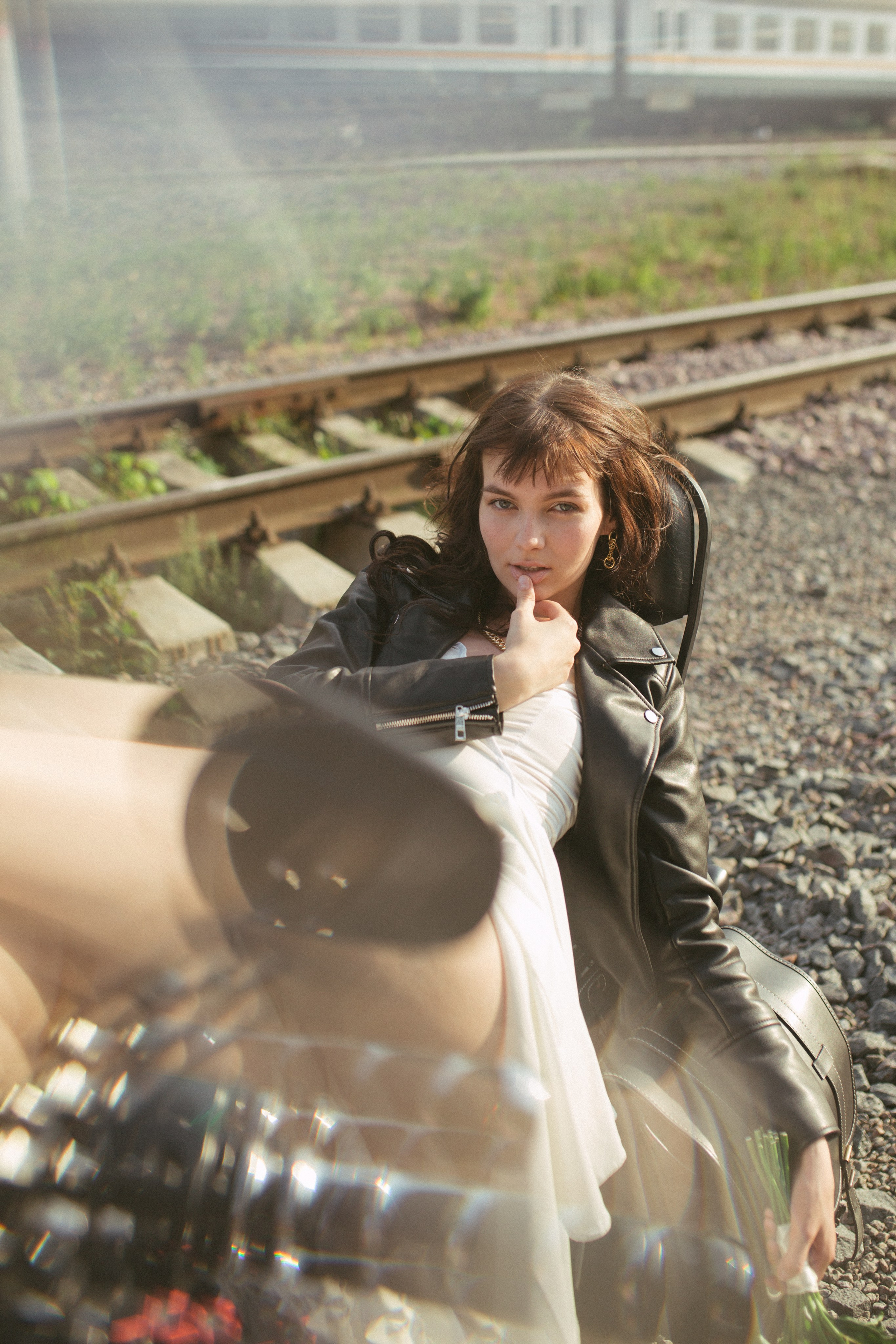 Love story с мотоциклом. Фото Радости. Свадебный и семейный фотограф в Москве Юлия Самойлова