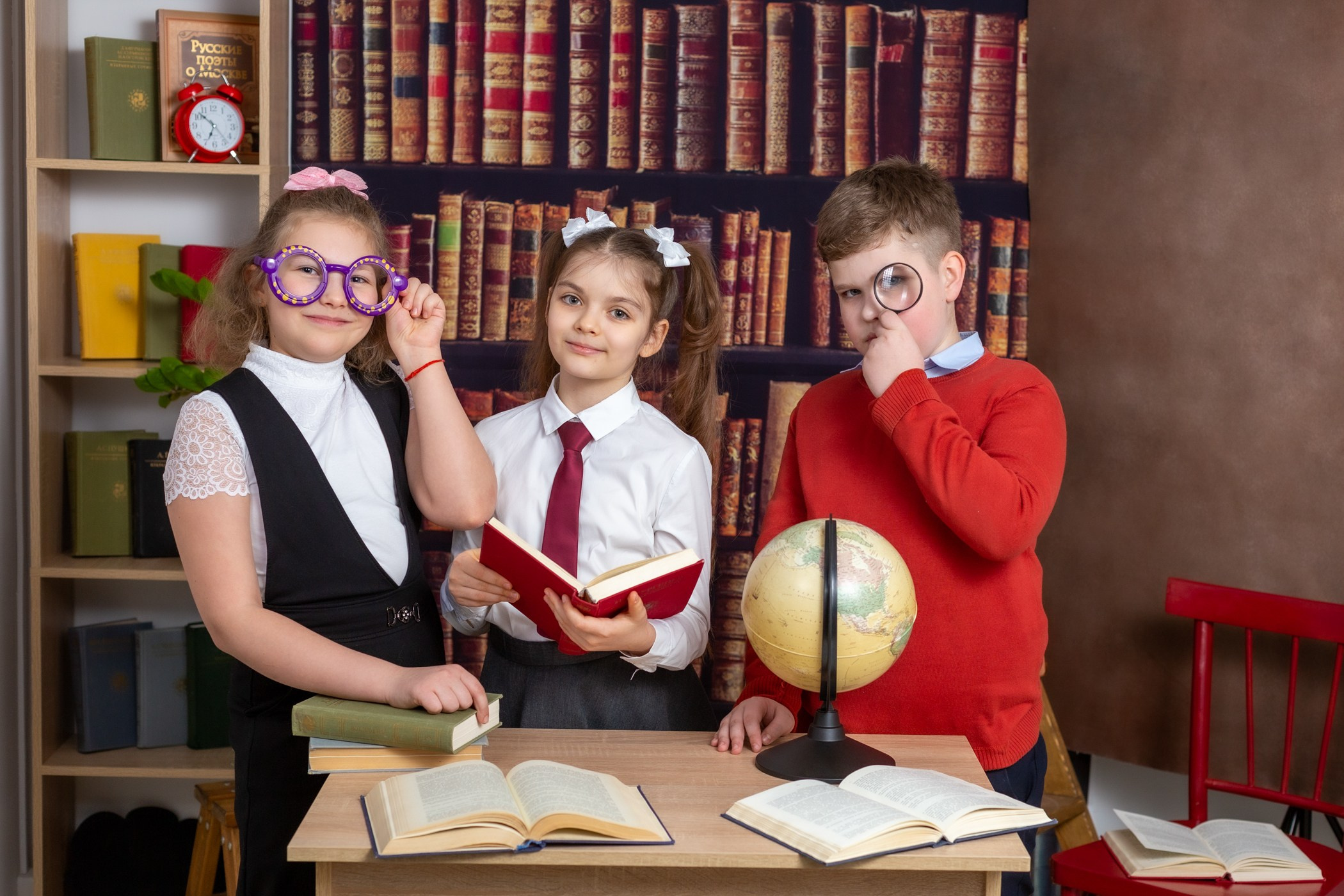 Съёмки в студии. Школьный фотограф в Зеленограде и Москве Оксана Гусева