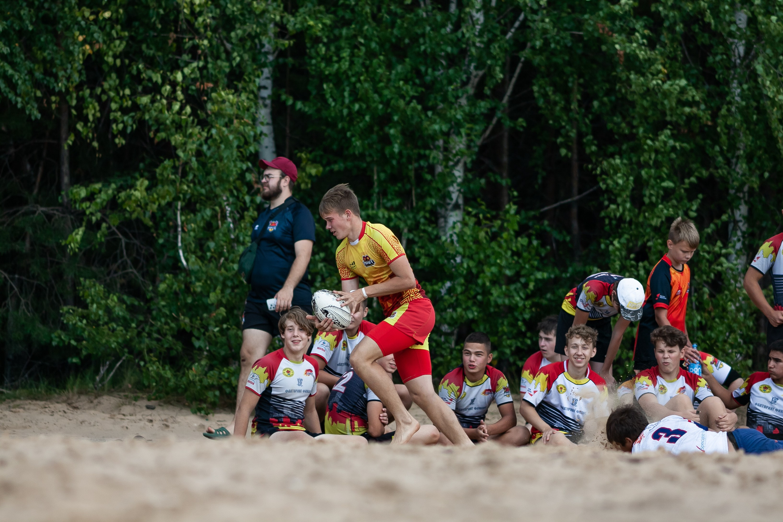 «Кубок «Молота» по пляжному Регби. Фотография