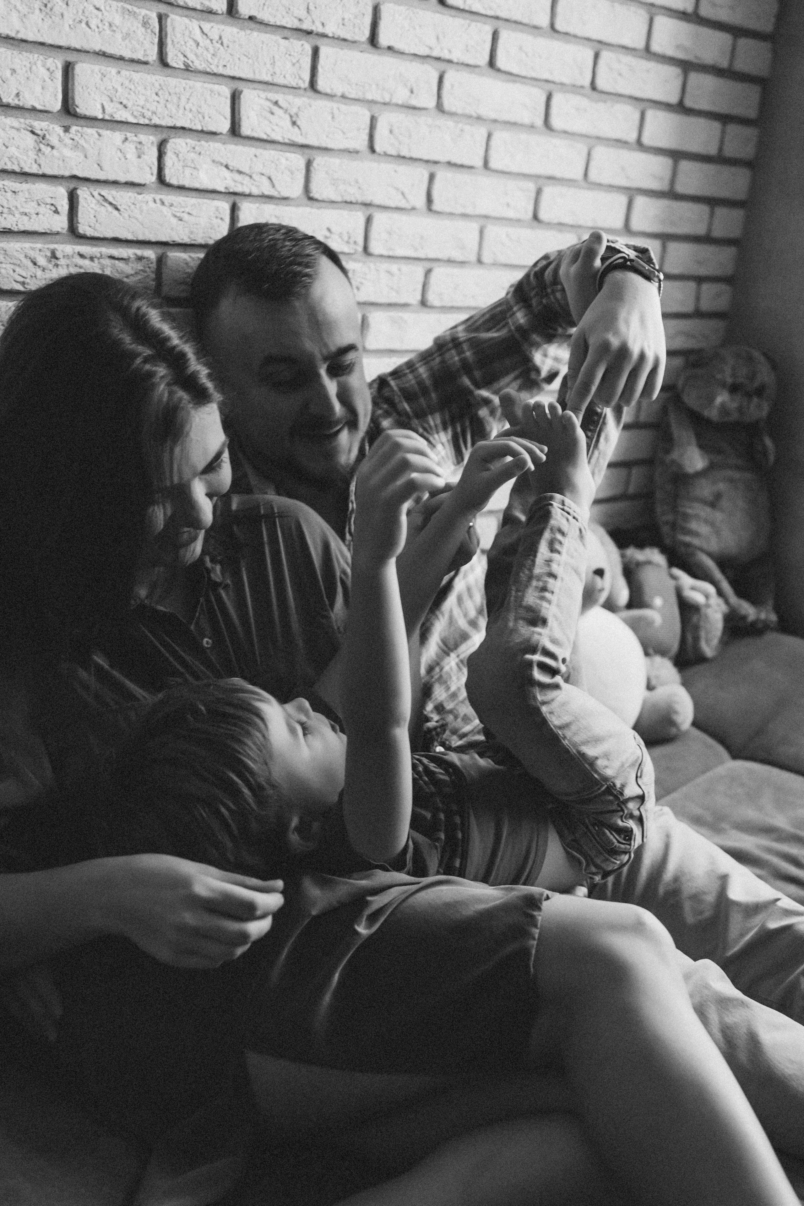 Маша, Андрей и Миша. Семейный фотограф и детский фотограф в Волгограде Алеся Бутакова — дет