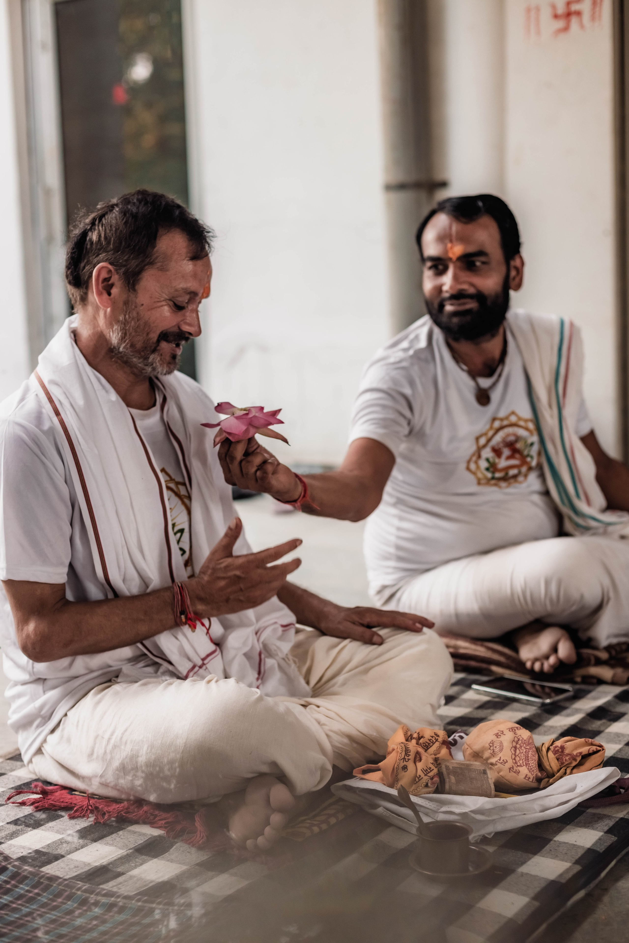 Pitri Paksha yagyas & poojas Devraha Baba ji ashram. Mariam Bagdasaryan