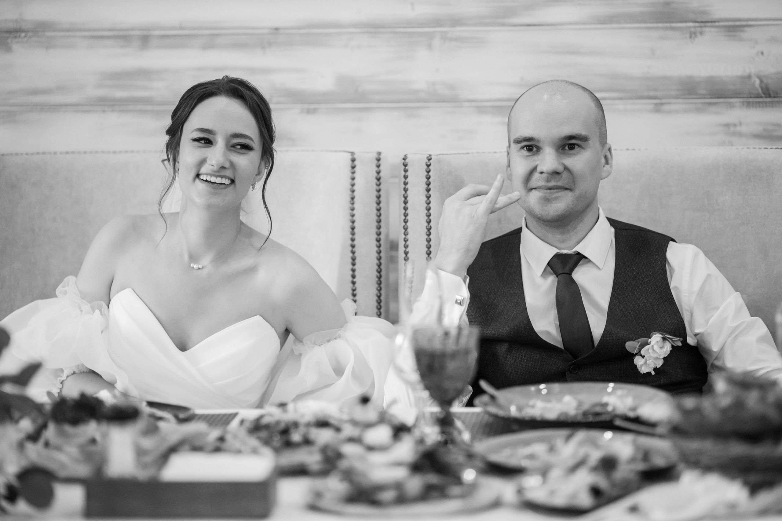 Полина и Дмитрий, загородный клуб «Барин», ЗАГС в г. Пушкино. Свадебный и репортажный фотограф (Москва, Королев и другие)