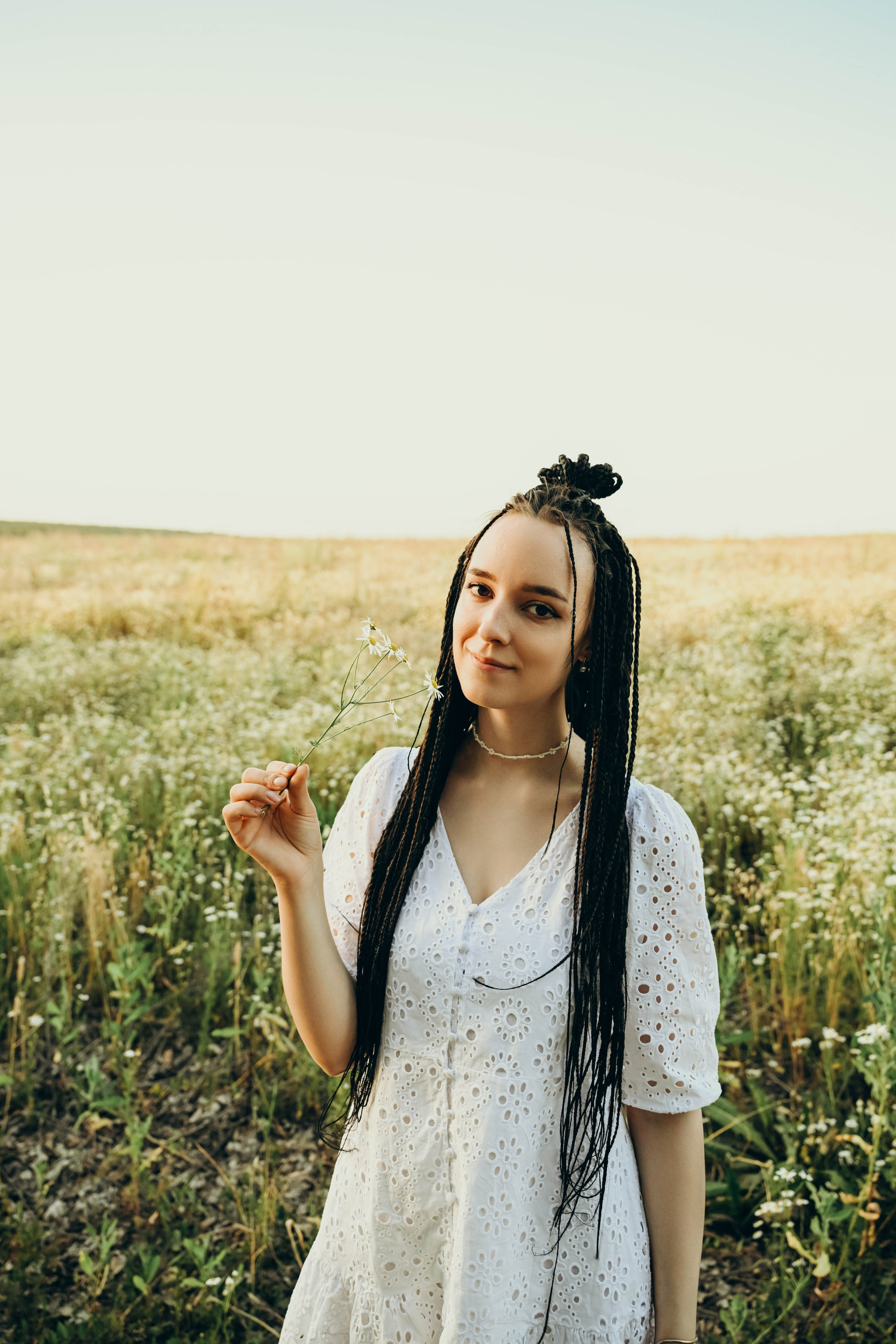 Ромашковое поле. Семейный фотограф в Москве Люберцах Ирина Вронская